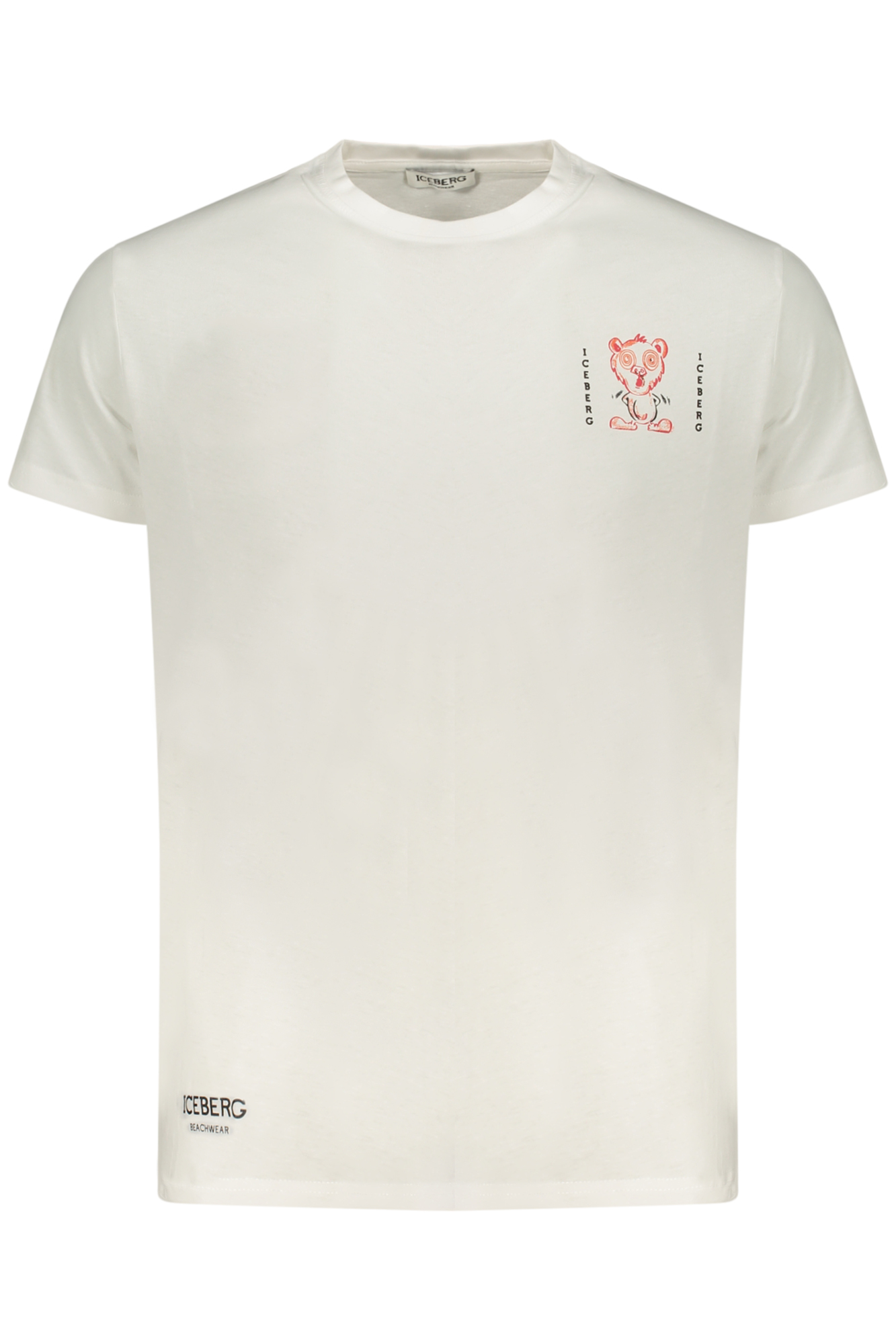 ICEBERG T-SHIRT MANICHE CORTE UOMO - Bianco
