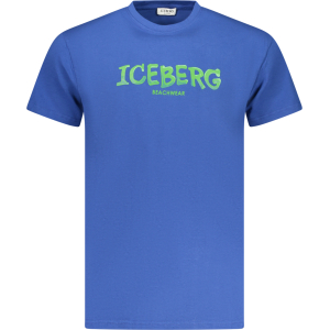 ICEBERG T-SHIRT MANICHE CORTE UOMO - Blu