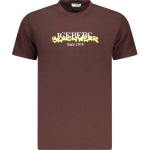 ICEBERG T-SHIRT MANICHE CORTE UOMO - Marrone