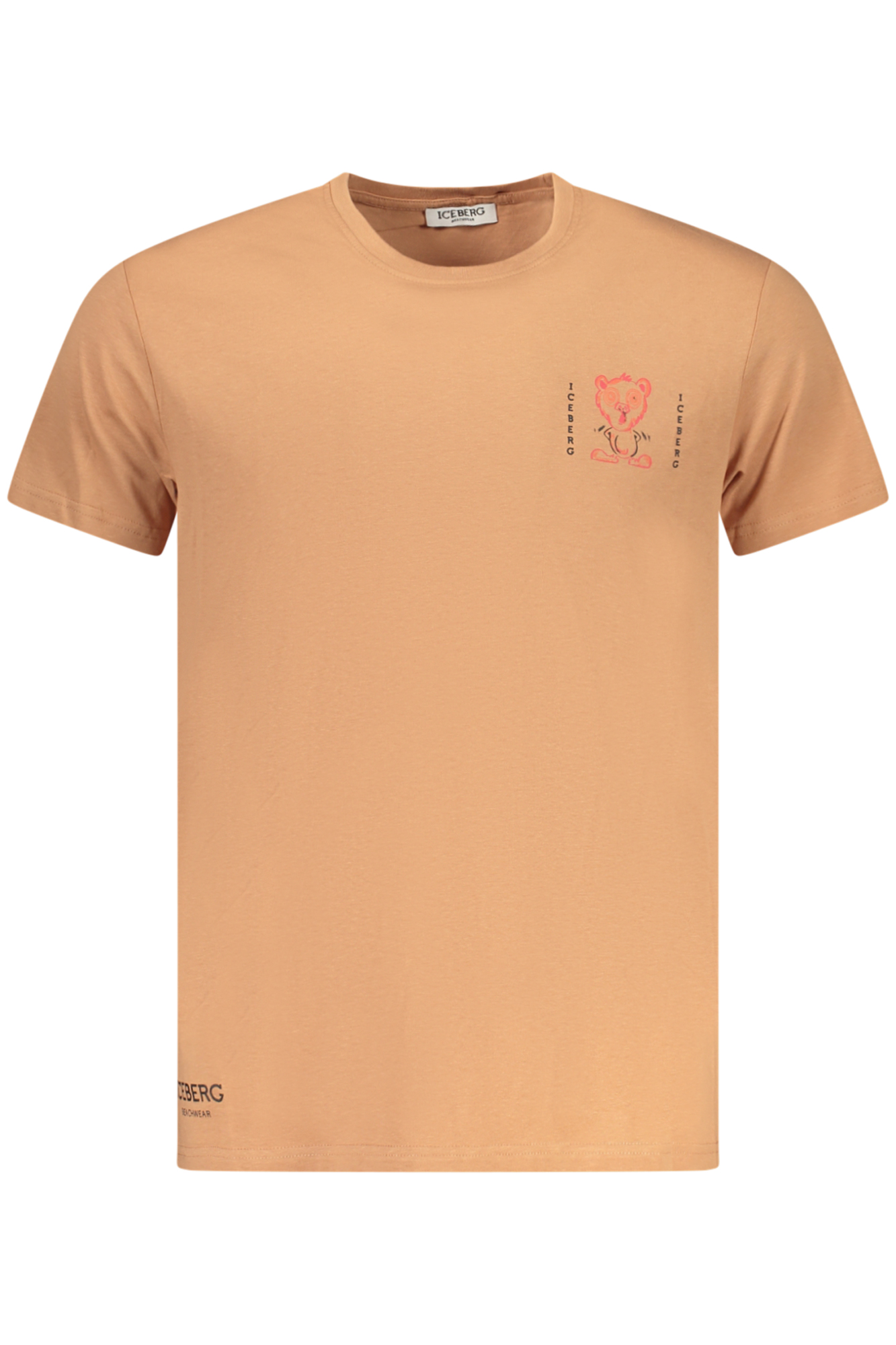 ICEBERG T-SHIRT MANICHE CORTE UOMO - Marrone