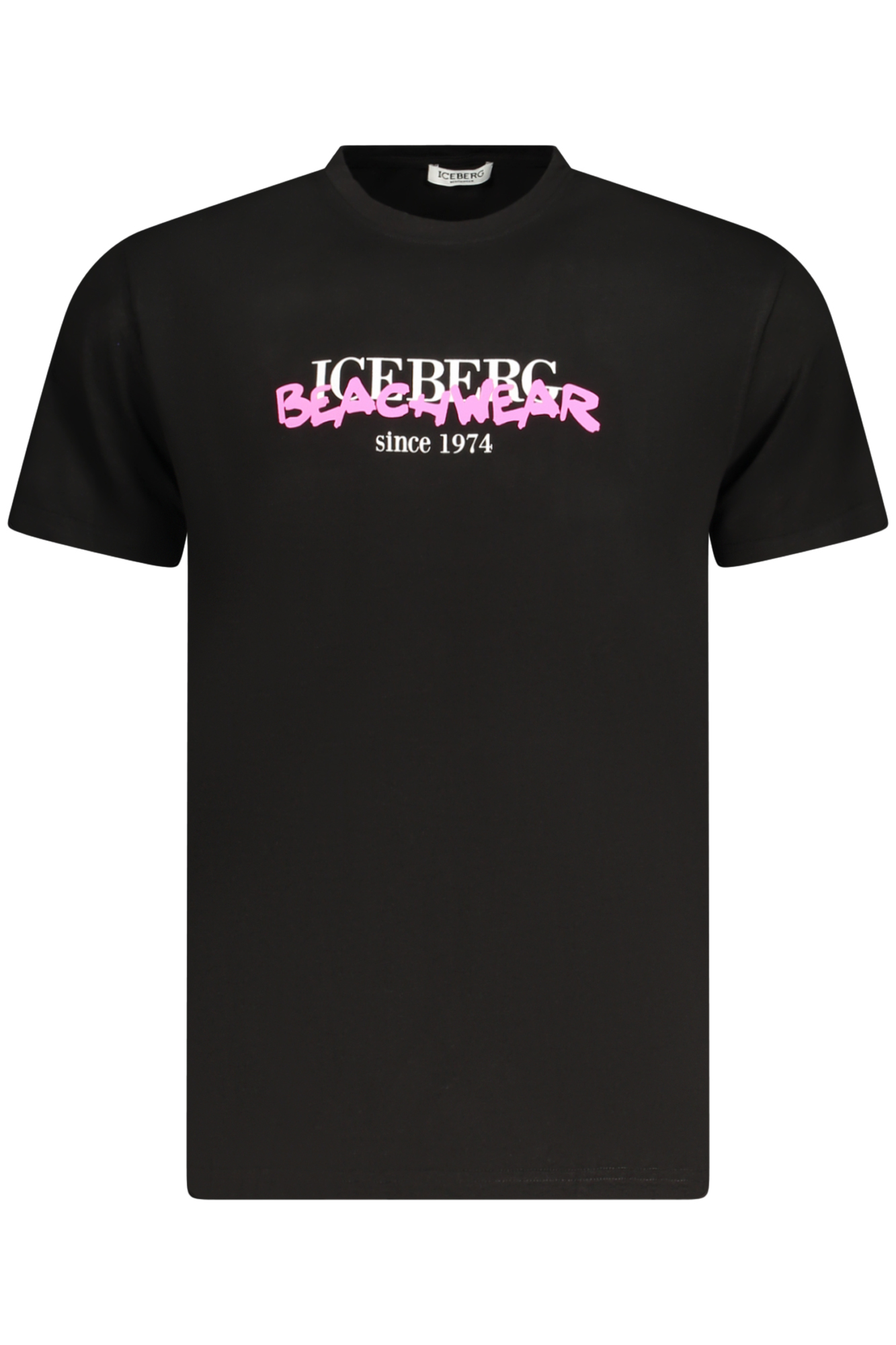 ICEBERG T-SHIRT MANICHE CORTE UOMO - Nero