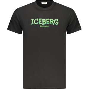 ICEBERG T-SHIRT MANICHE CORTE UOMO - Nero