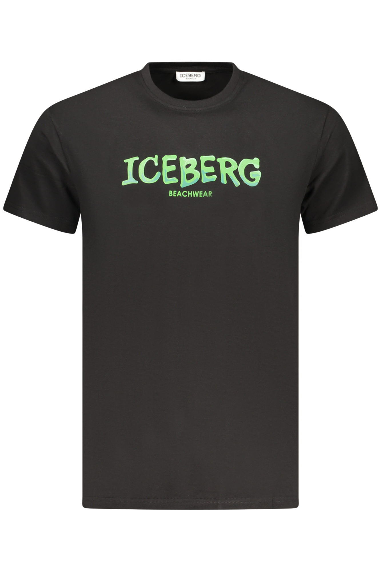 ICEBERG T-SHIRT MANICHE CORTE UOMO - Nero