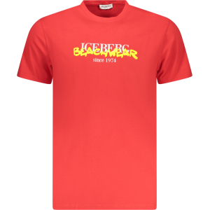 ICEBERG T-SHIRT MANICHE CORTE UOMO - Rosso