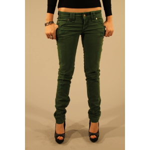 JOHN GALLIANO JEANS DENIM DONNA - Verde