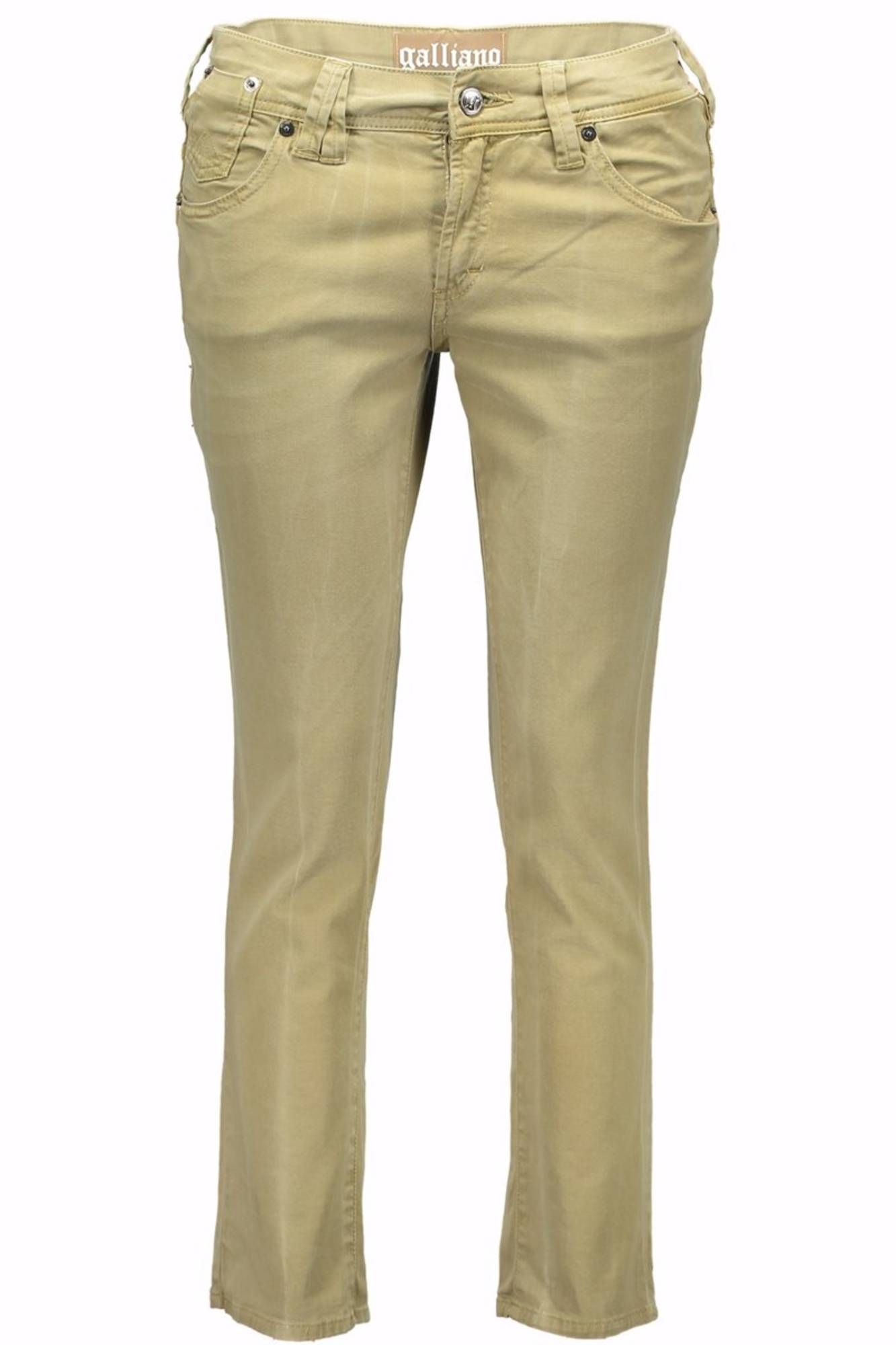 JOHN GALLIANO PANTALONE PINOCCHIETTO DONNA - Verde