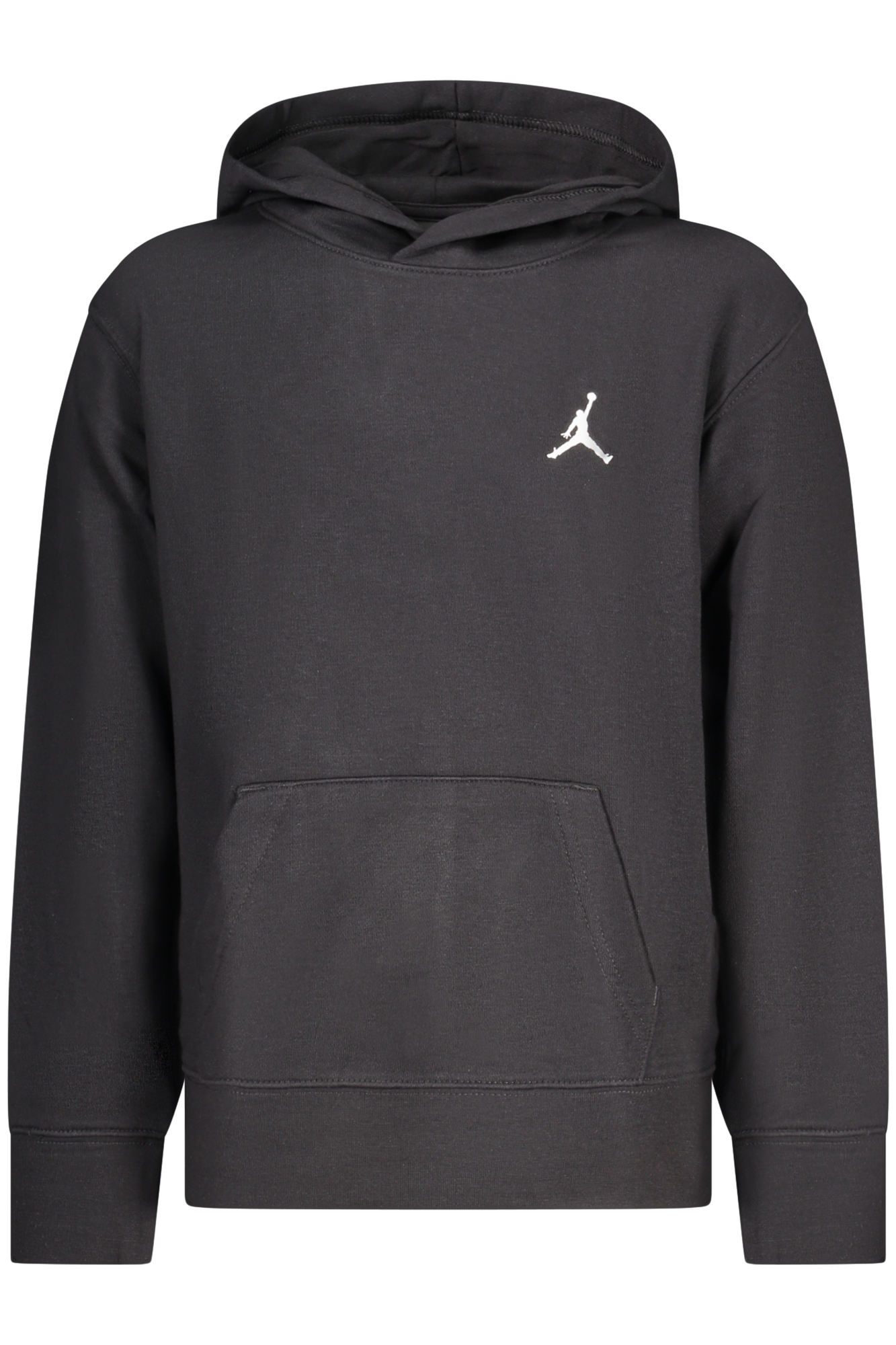 JORDAN FELPA CON ZIP BAMBINO - Nero