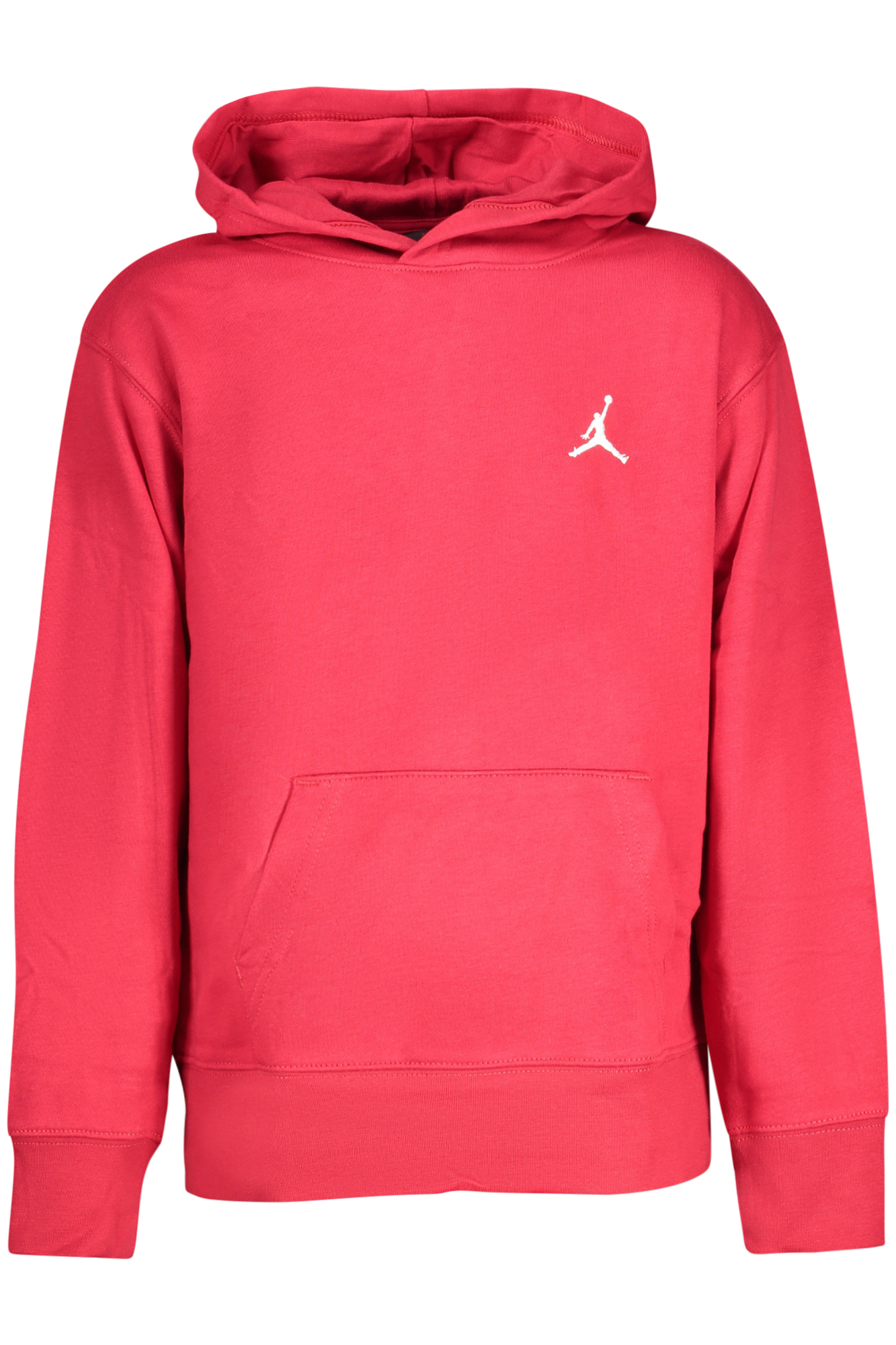 JORDAN FELPA CON ZIP BAMBINO - Rosso