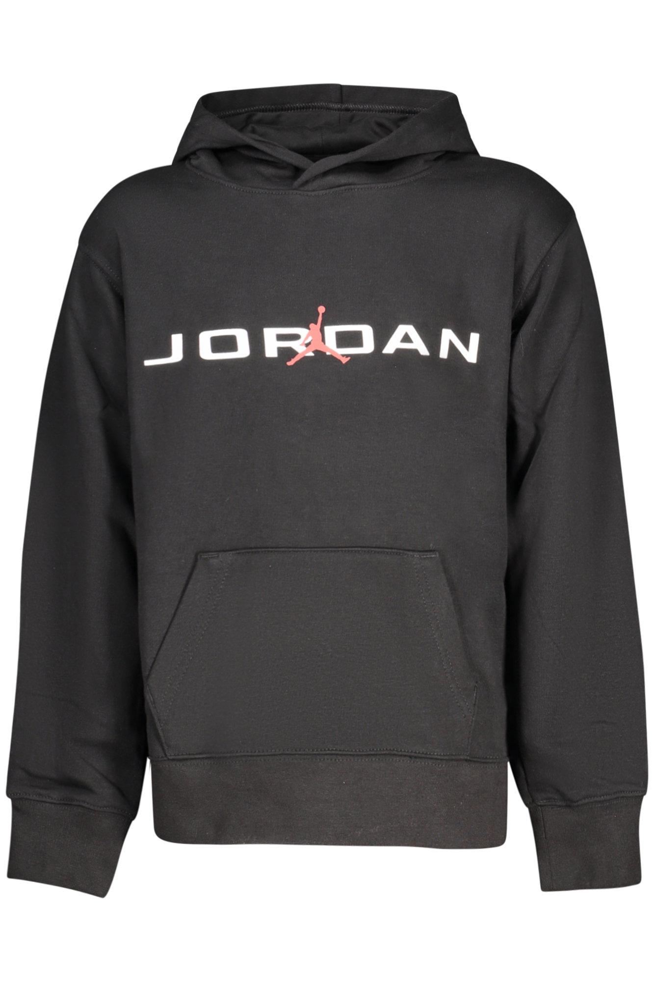 JORDAN FELPA SENZA ZIP BAMBINO - Nero
