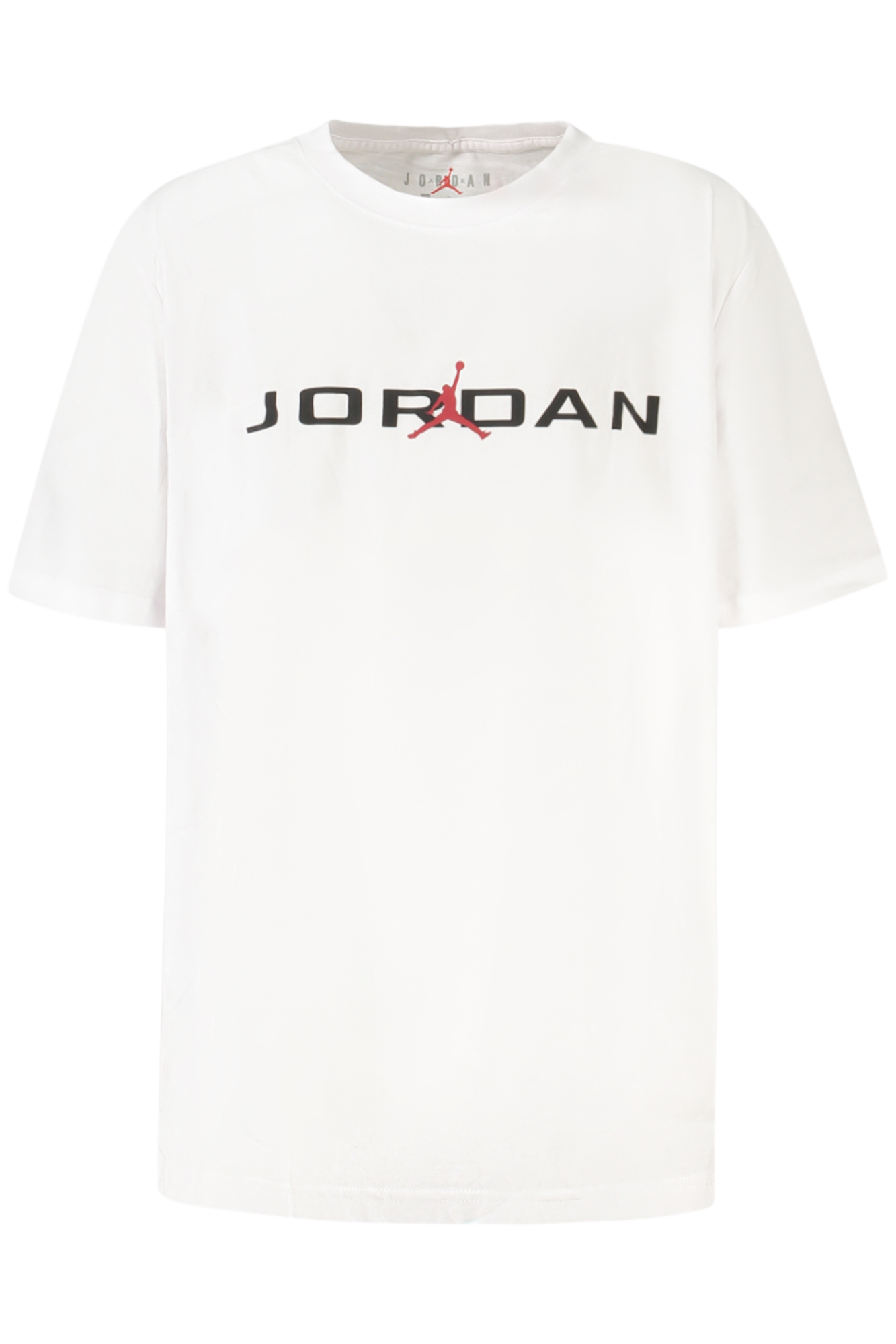 JORDAN T-SHIRT MANICHE CORTE BAMBINO - Bianco