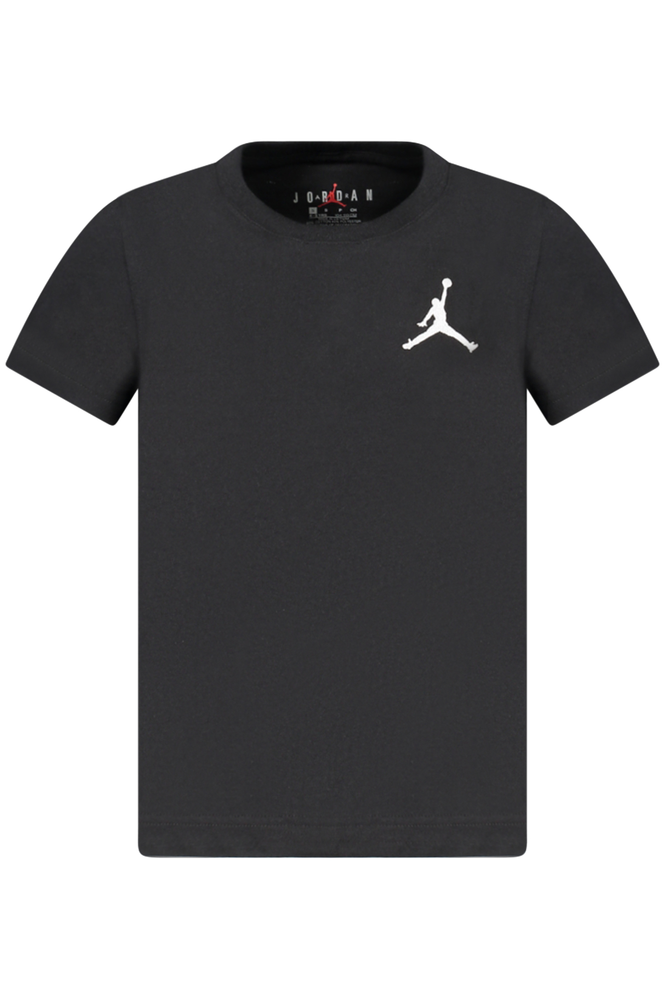 JORDAN T-SHIRT MANICHE CORTE UOMO - Nero