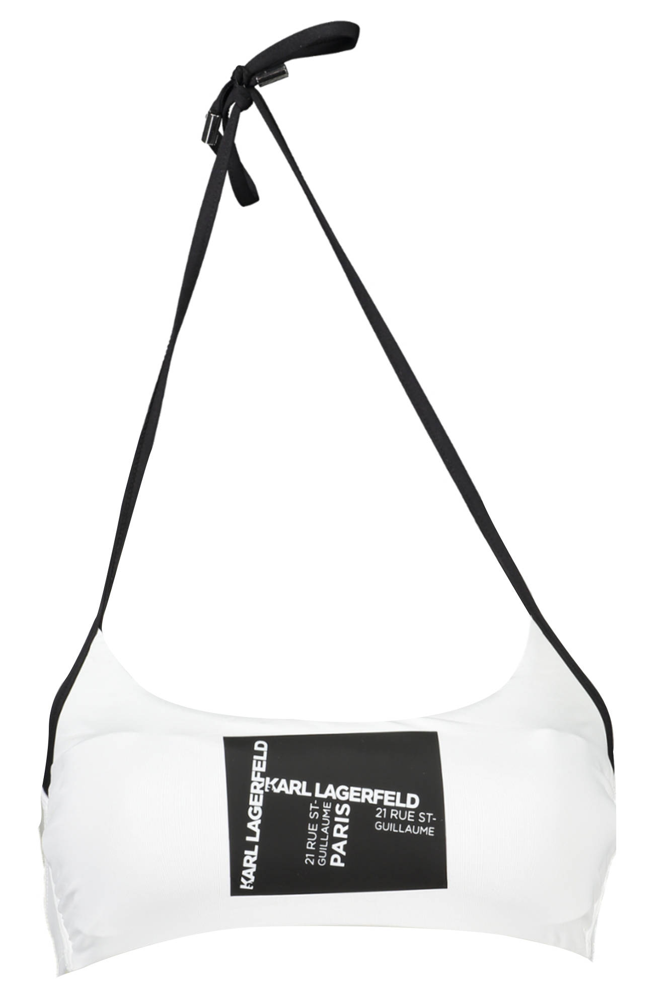 KARL LAGERFELD BEACHWEAR COSTUME PARTE SOPRA DONNA - Bianco