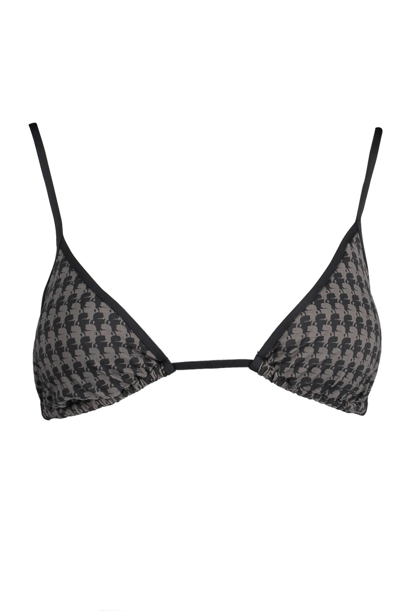 KARL LAGERFELD BEACHWEAR COSTUME PARTE SOPRA DONNA - Nero