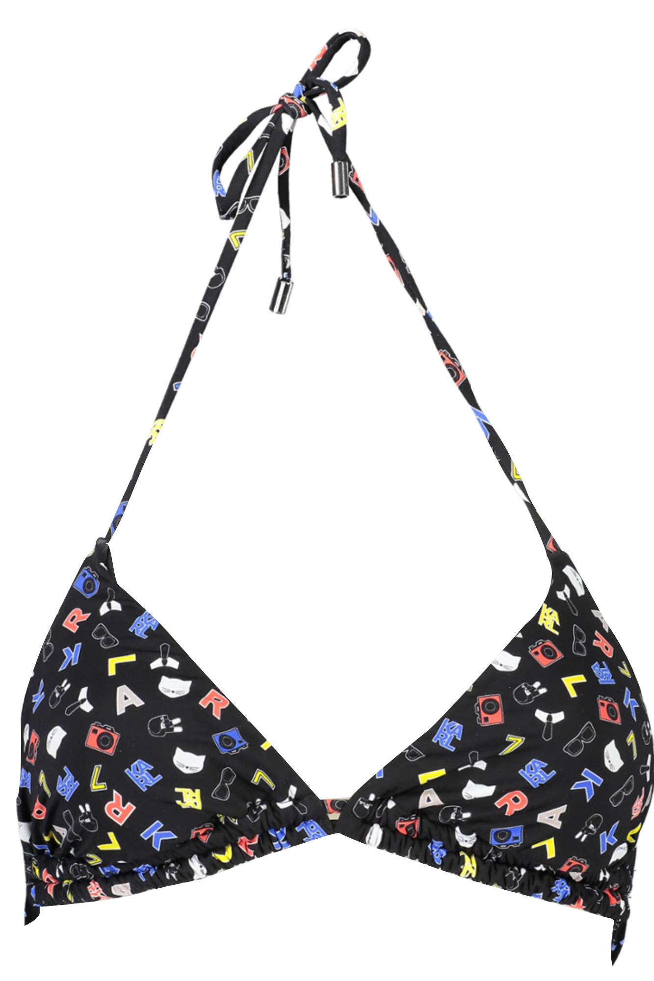 KARL LAGERFELD BEACHWEAR COSTUME PARTE SOPRA DONNA - Nero