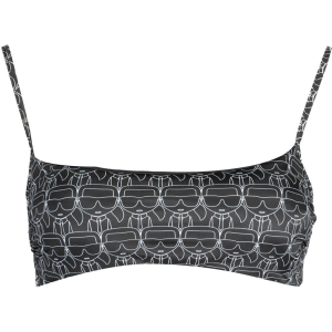KARL LAGERFELD BEACHWEAR COSTUME PARTE SOPRA DONNA - Nero