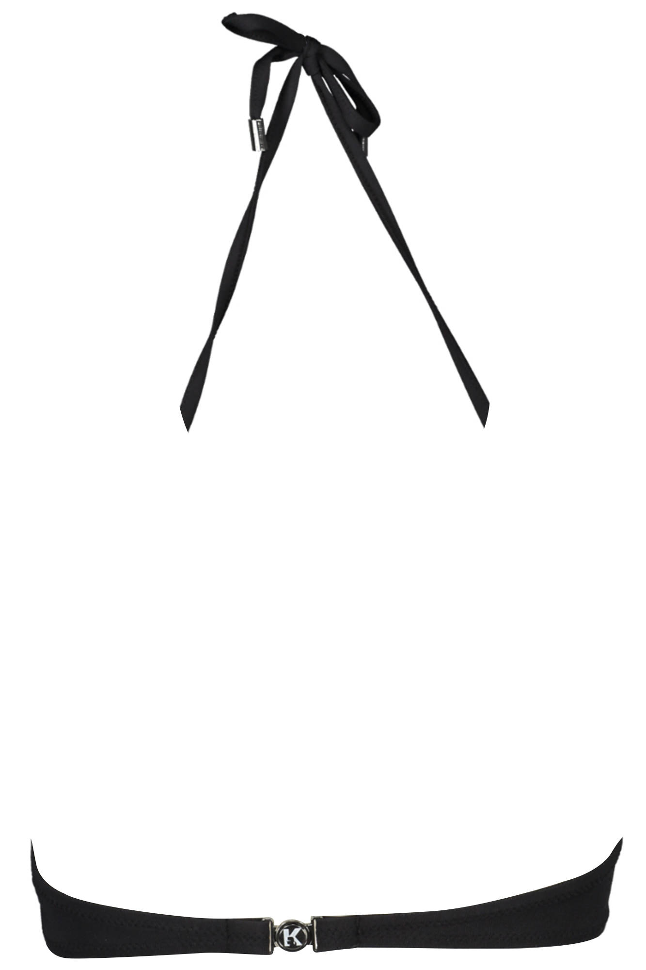 KARL LAGERFELD BEACHWEAR COSTUME PARTE SOPRA DONNA - Nero - immagine 2