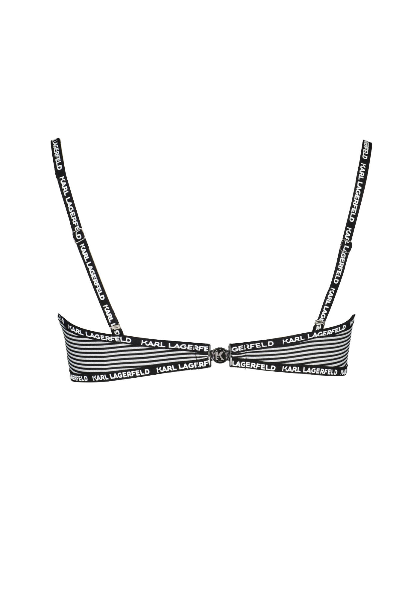 KARL LAGERFELD BEACHWEAR COSTUME PARTE SOPRA DONNA - Nero - immagine 2