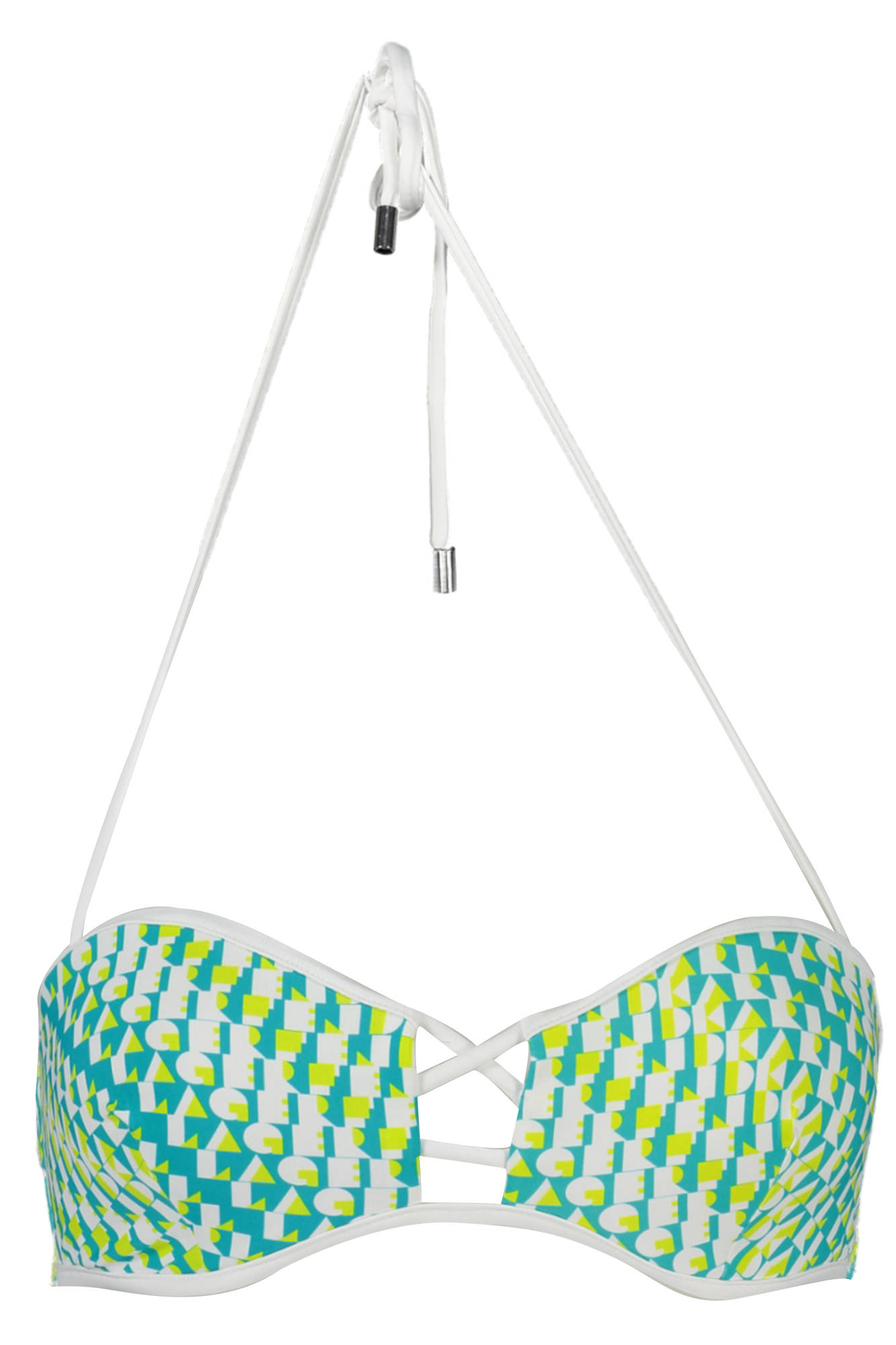 KARL LAGERFELD BEACHWEAR COSTUME PARTE SOPRA DONNA - Verde