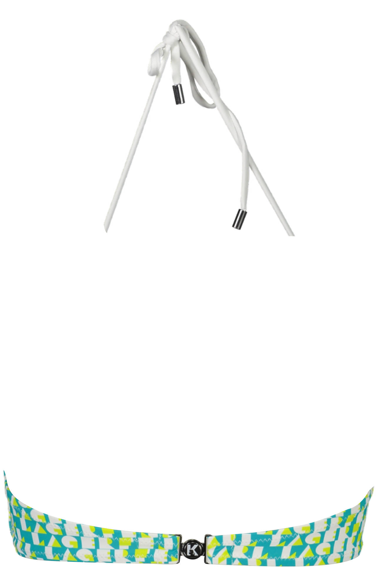 KARL LAGERFELD BEACHWEAR COSTUME PARTE SOPRA DONNA - Verde - immagine 2