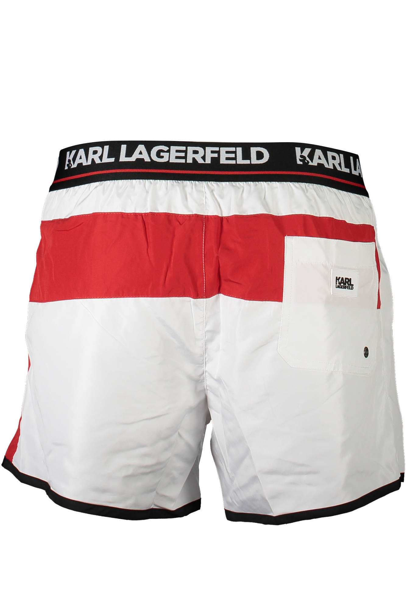 KARL LAGERFELD BEACHWEAR COSTUME PARTE SOTTO UOMO - Bianco - immagine 2