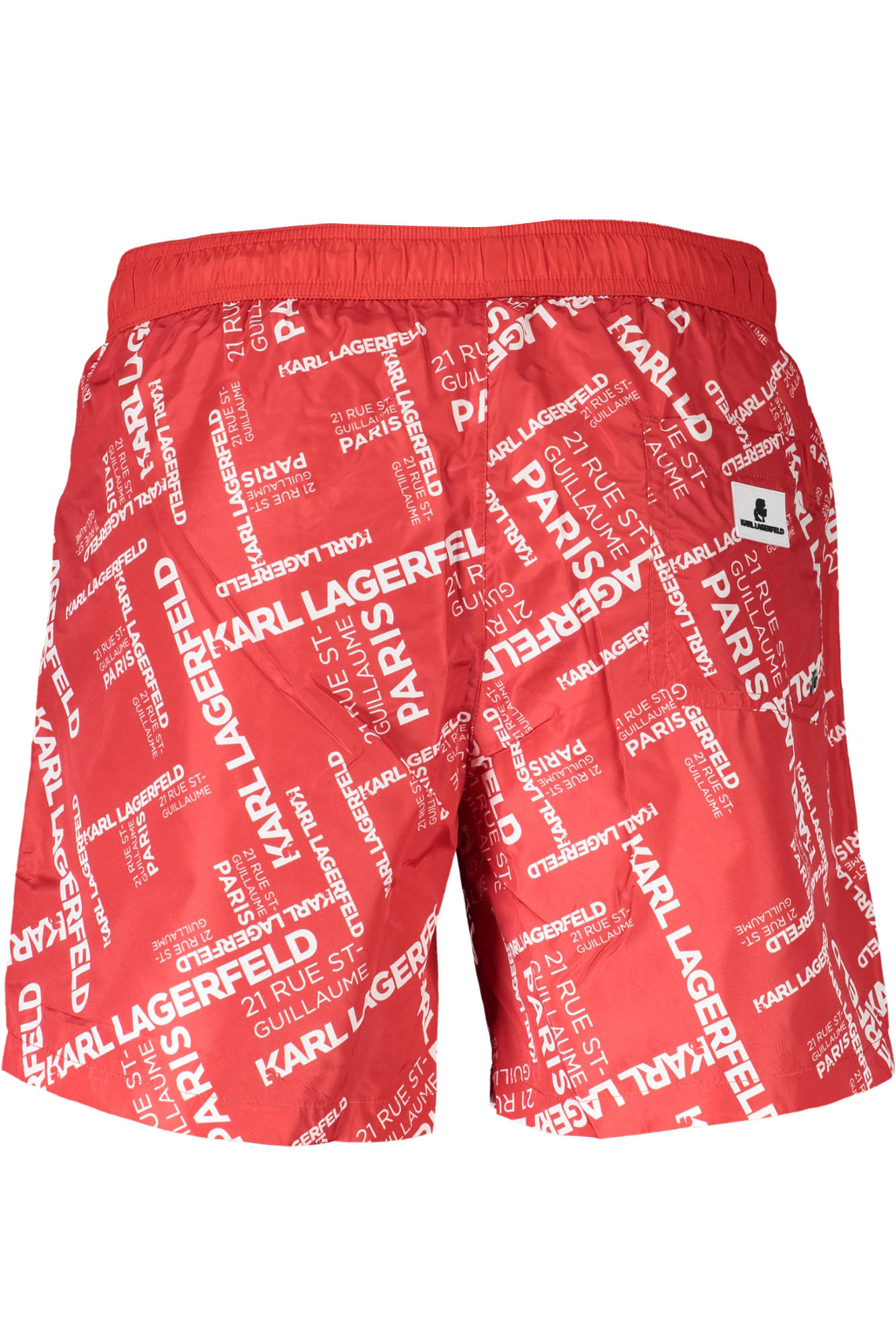 KARL LAGERFELD BEACHWEAR COSTUME PARTE SOTTO UOMO - Rosso - immagine 2