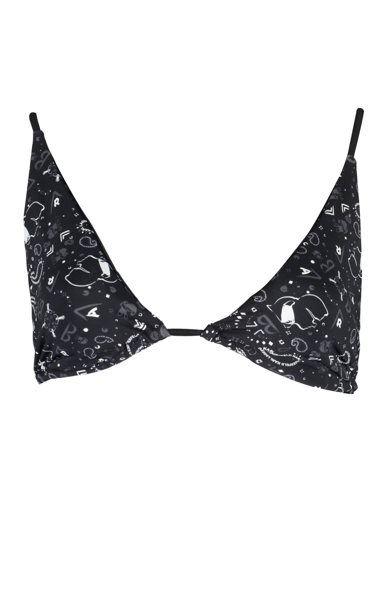 KARL LAGERFELD COSTUME PARTE SOPRA DONNA - Nero