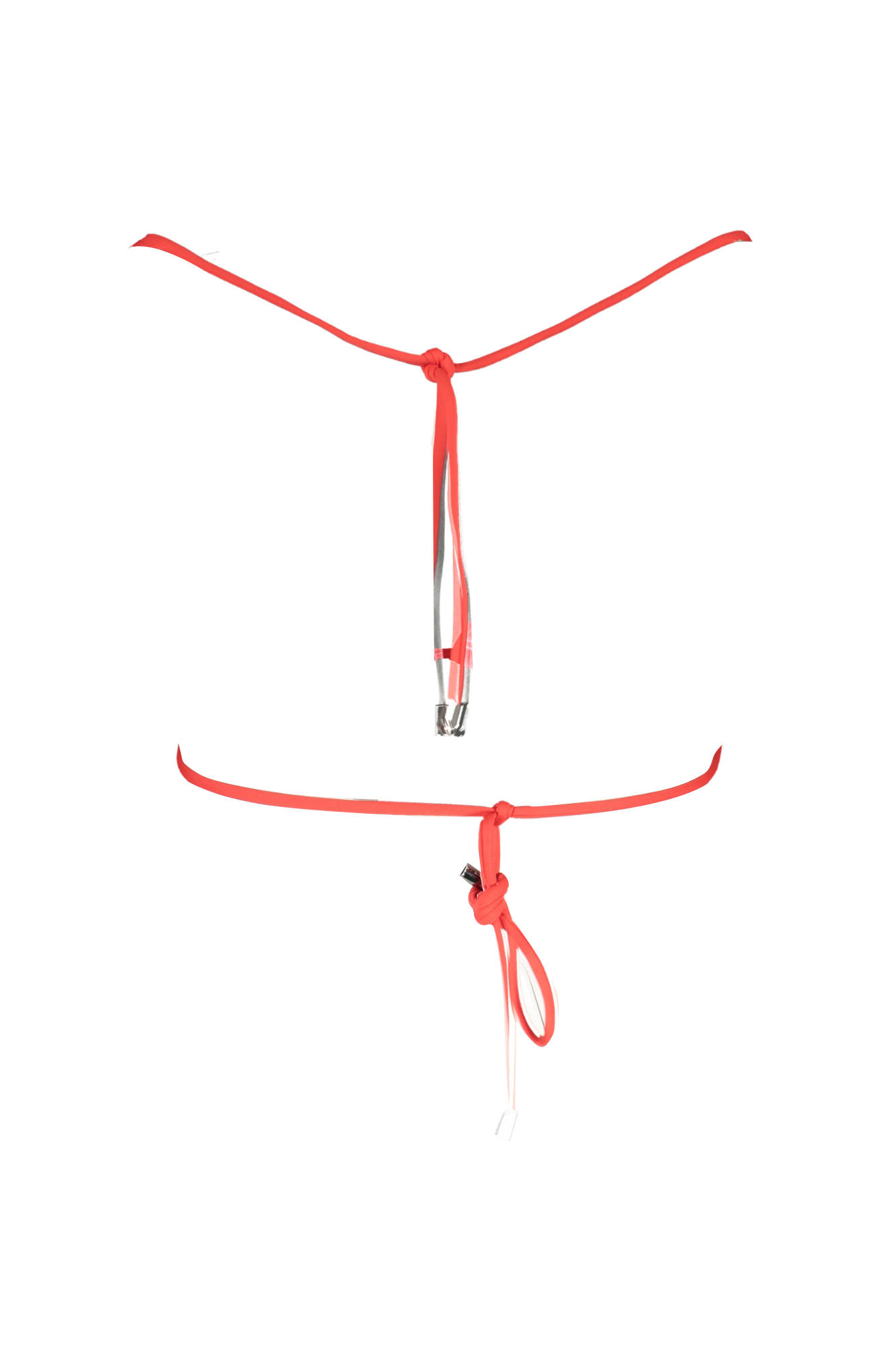 KARL LAGERFELD COSTUME PARTE SOPRA DONNA - Rosso - immagine 2