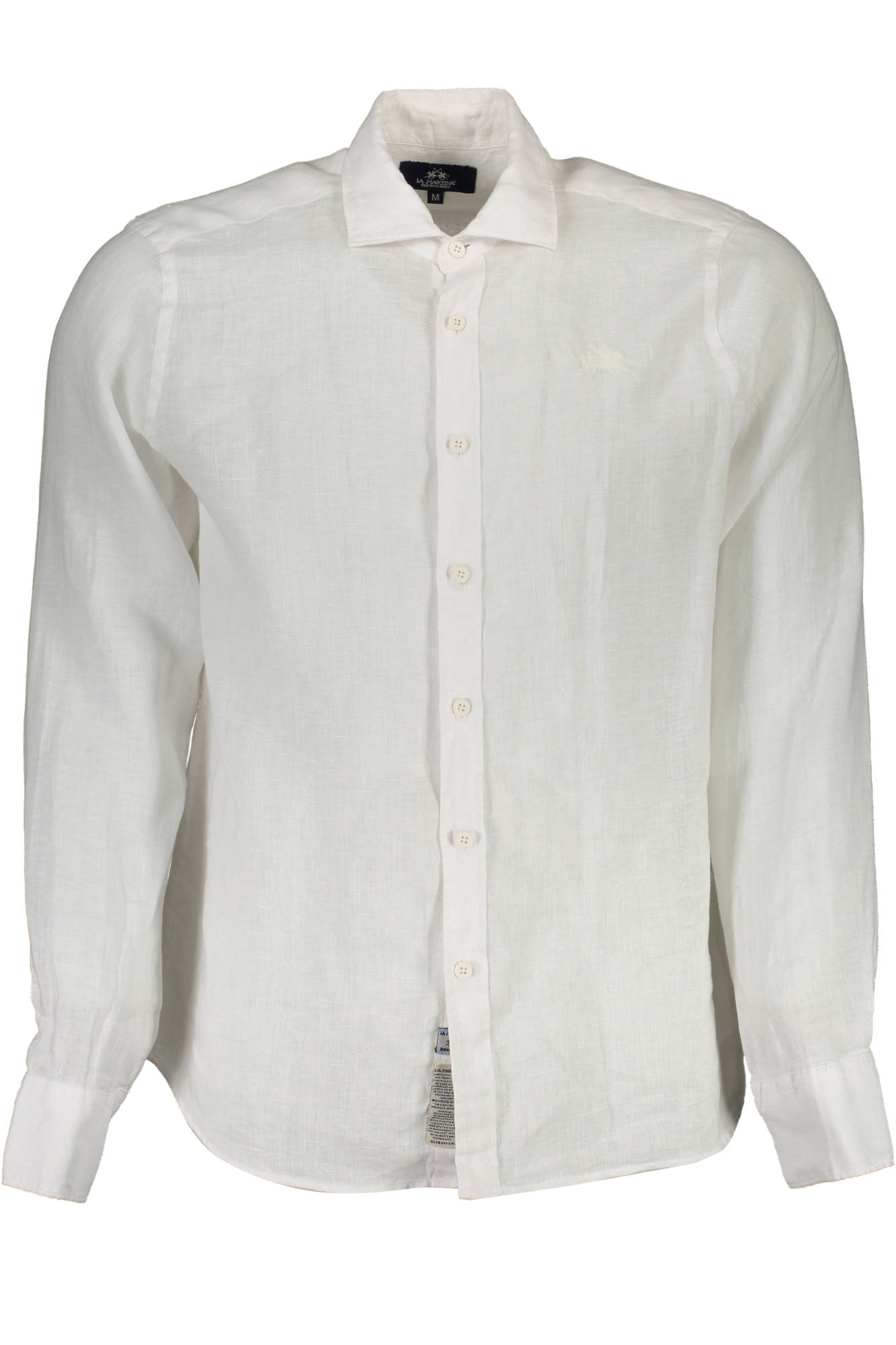 LA MARTINA CAMICIA MANICHE LUNGHE UOMO - Bianco