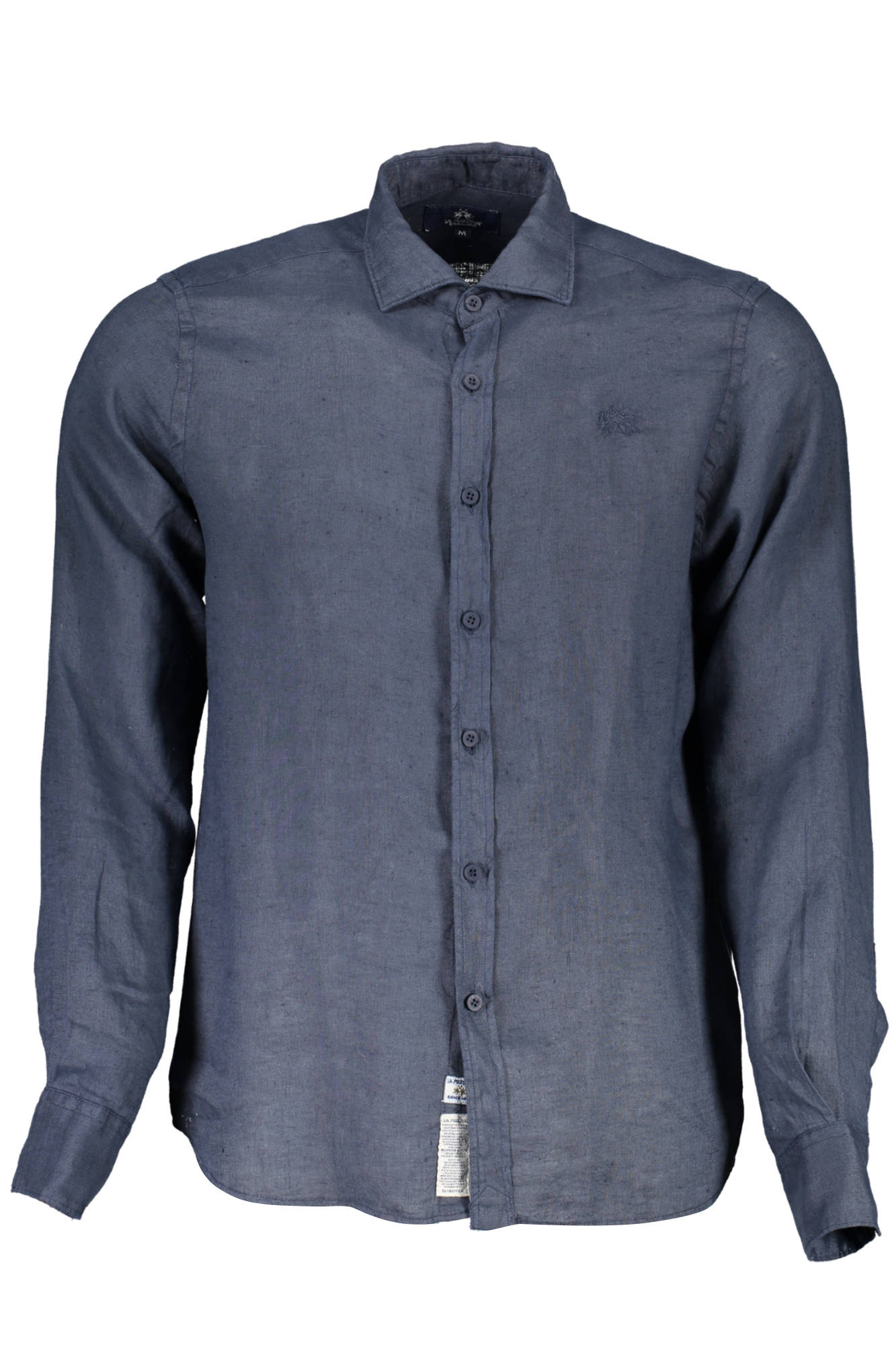 LA MARTINA CAMICIA MANICHE LUNGHE UOMO - Blu