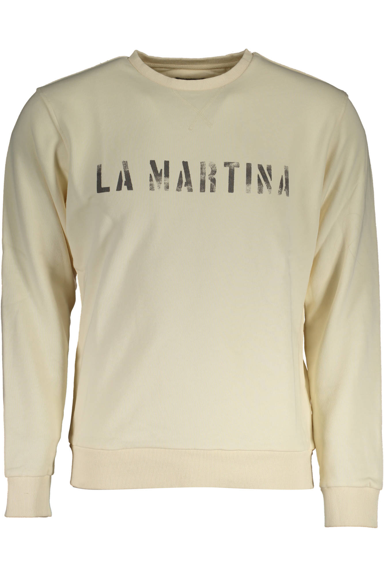 LA MARTINA FELPA SENZA ZIP UOMO - Bianco
