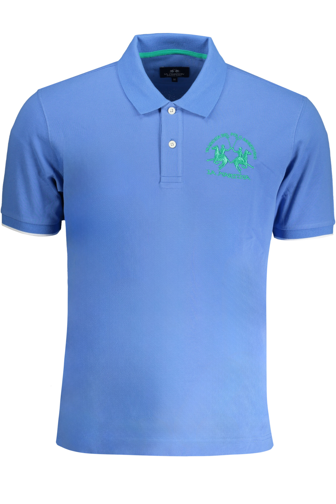 LA MARTINA POLO MANICHE CORTE UOMO - Azzurro