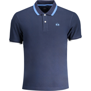 LA MARTINA POLO MANICHE CORTE UOMO - Blu