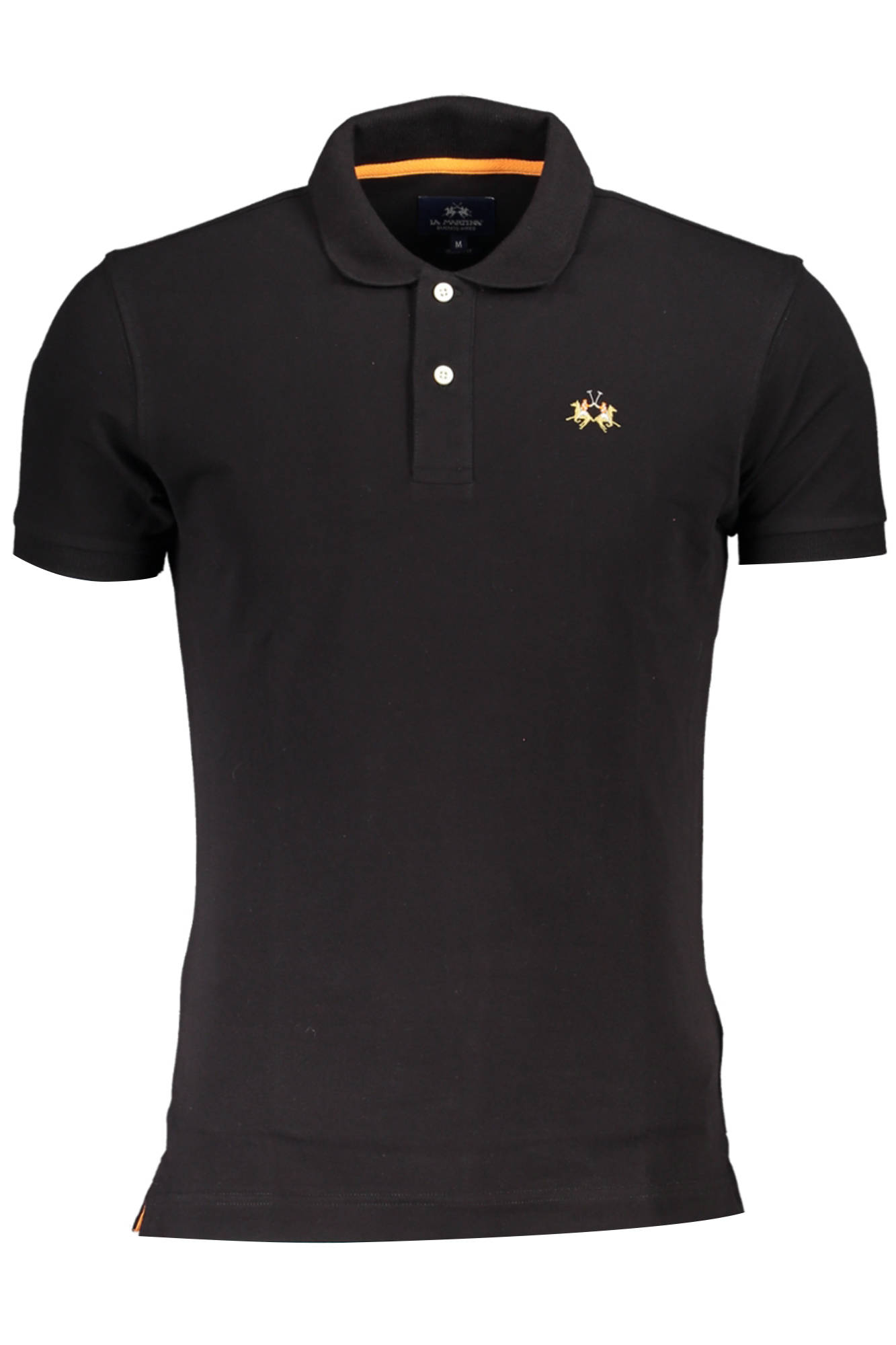 LA MARTINA POLO MANICHE CORTE UOMO - Nero