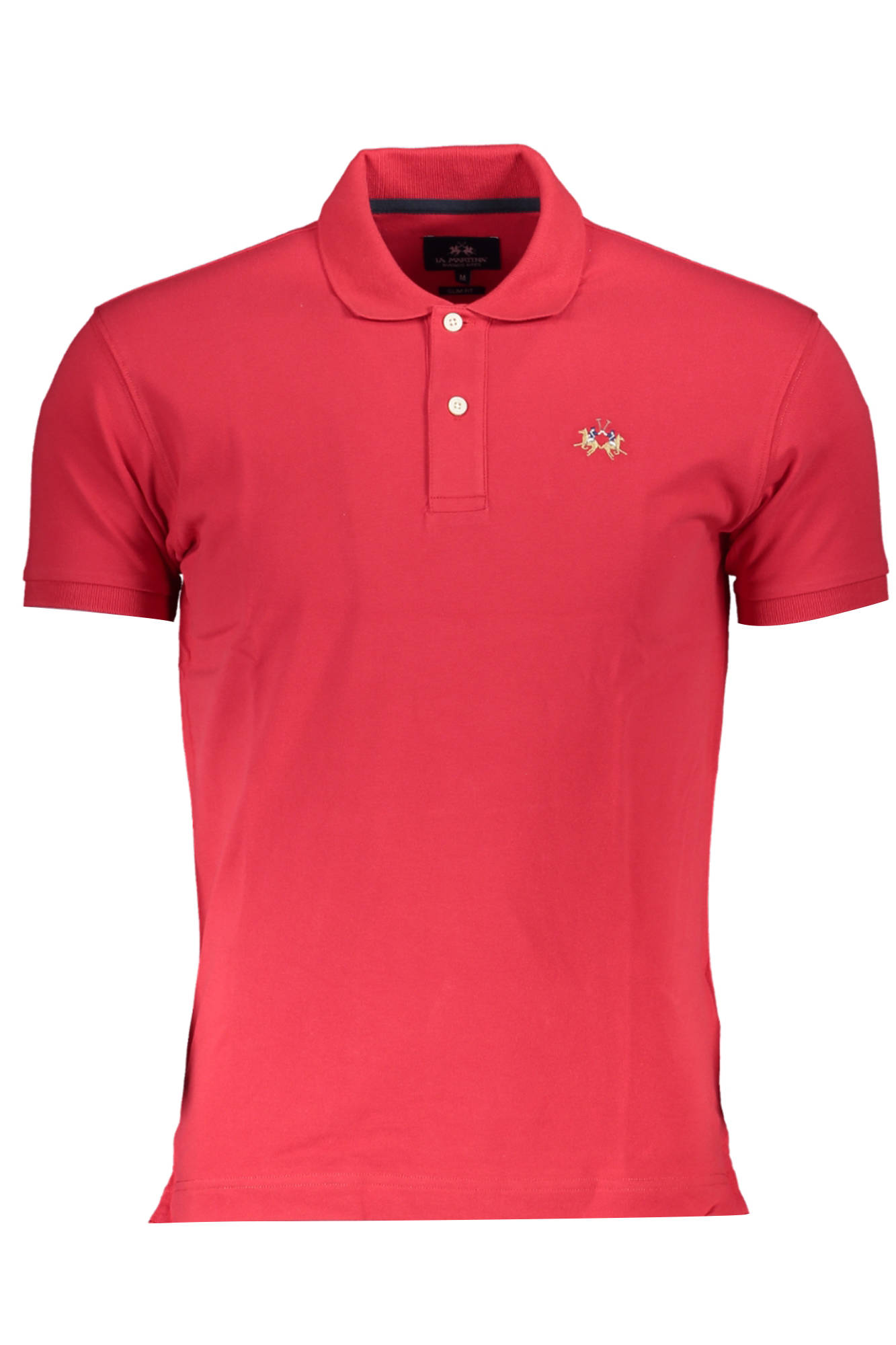 LA MARTINA POLO MANICHE CORTE UOMO - Rosso