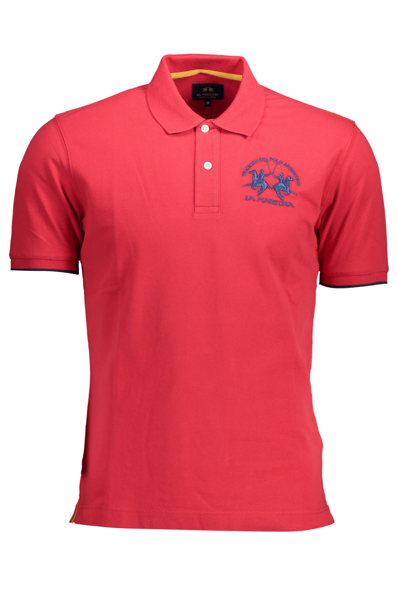 LA MARTINA POLO MANICHE CORTE UOMO - Rosso