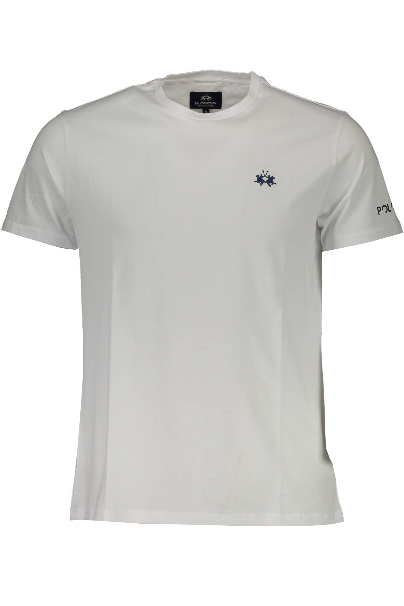 LA MARTINA T-SHIRT MANICHE CORTE UOMO - Bianco