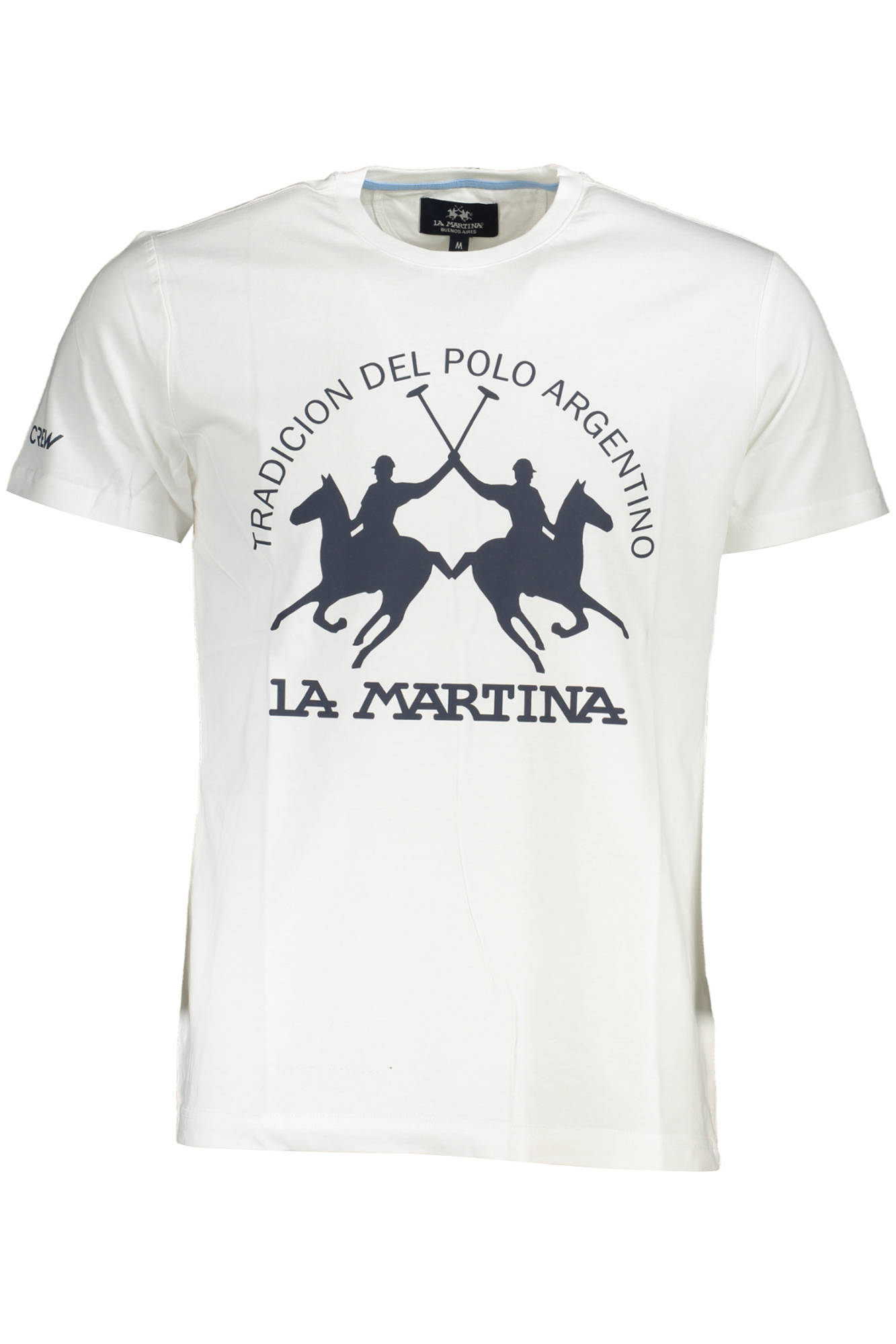 LA MARTINA T-SHIRT MANICHE CORTE UOMO - Bianco