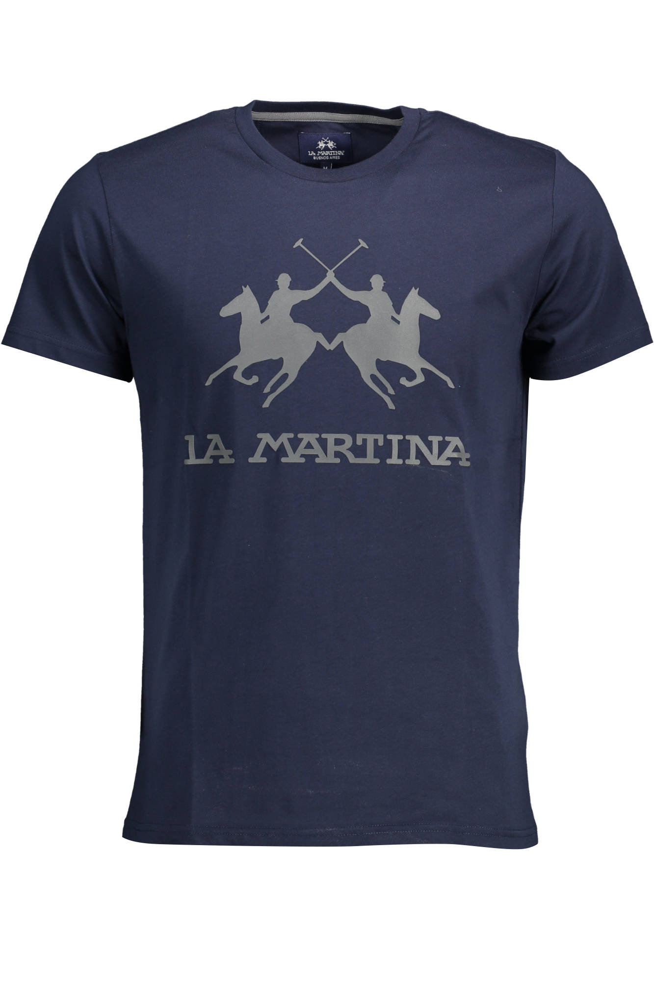 LA MARTINA T-SHIRT MANICHE CORTE UOMO - Blu