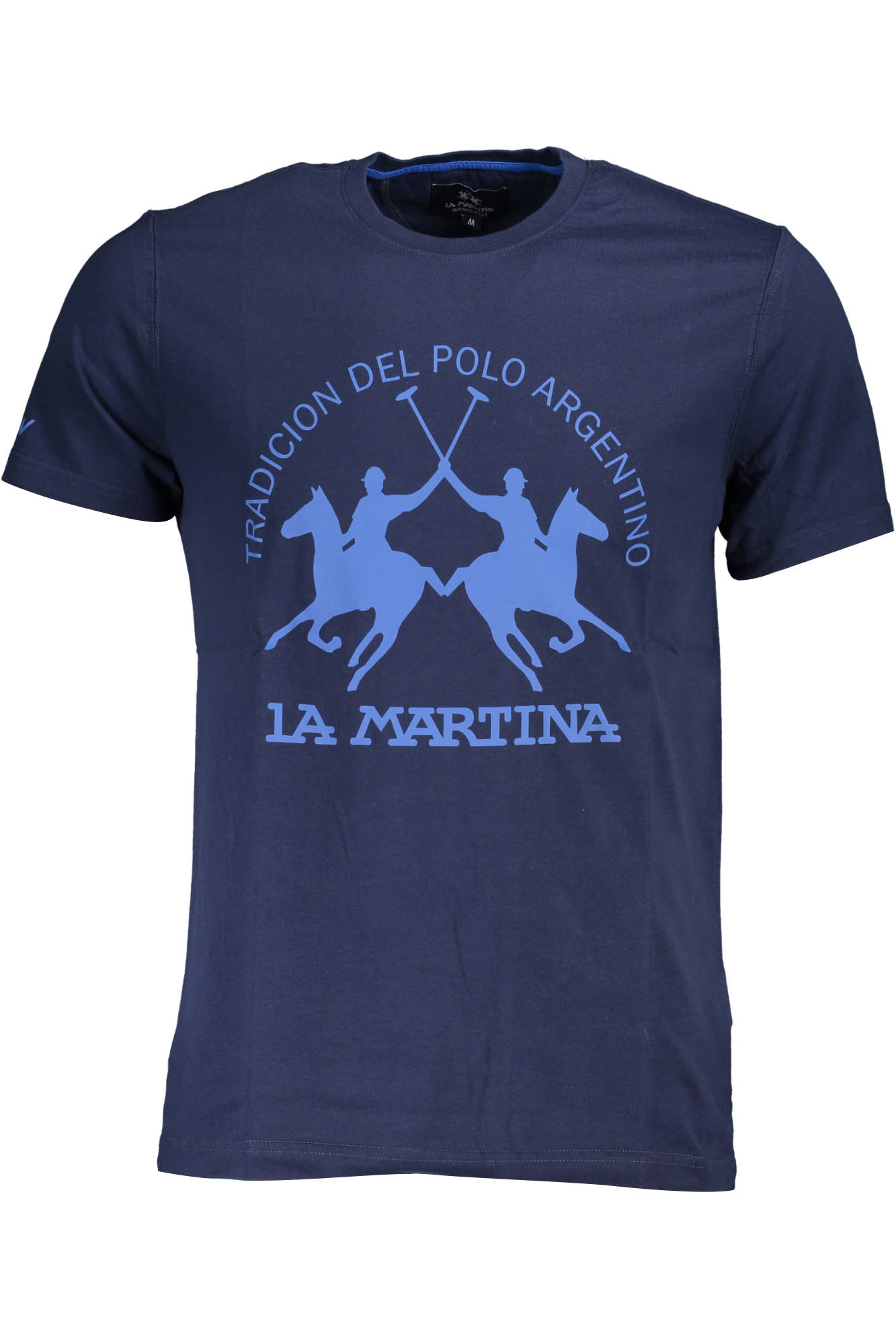 LA MARTINA T-SHIRT MANICHE CORTE UOMO - Blu