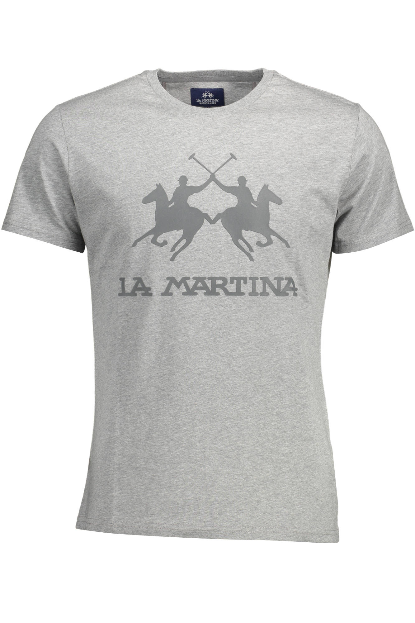 LA MARTINA T-SHIRT MANICHE CORTE UOMO - Grigio