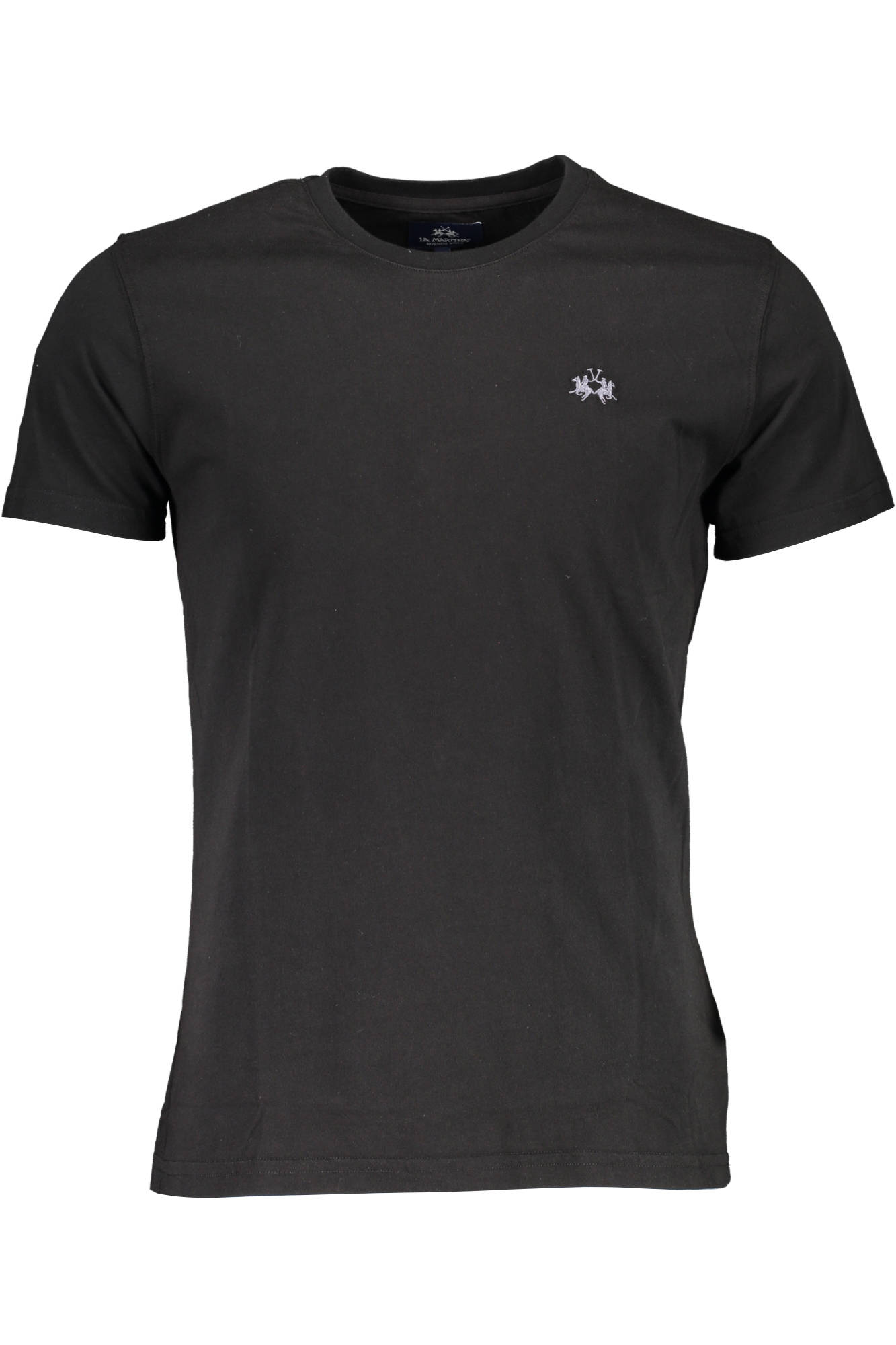 LA MARTINA T-SHIRT MANICHE CORTE UOMO - Nero