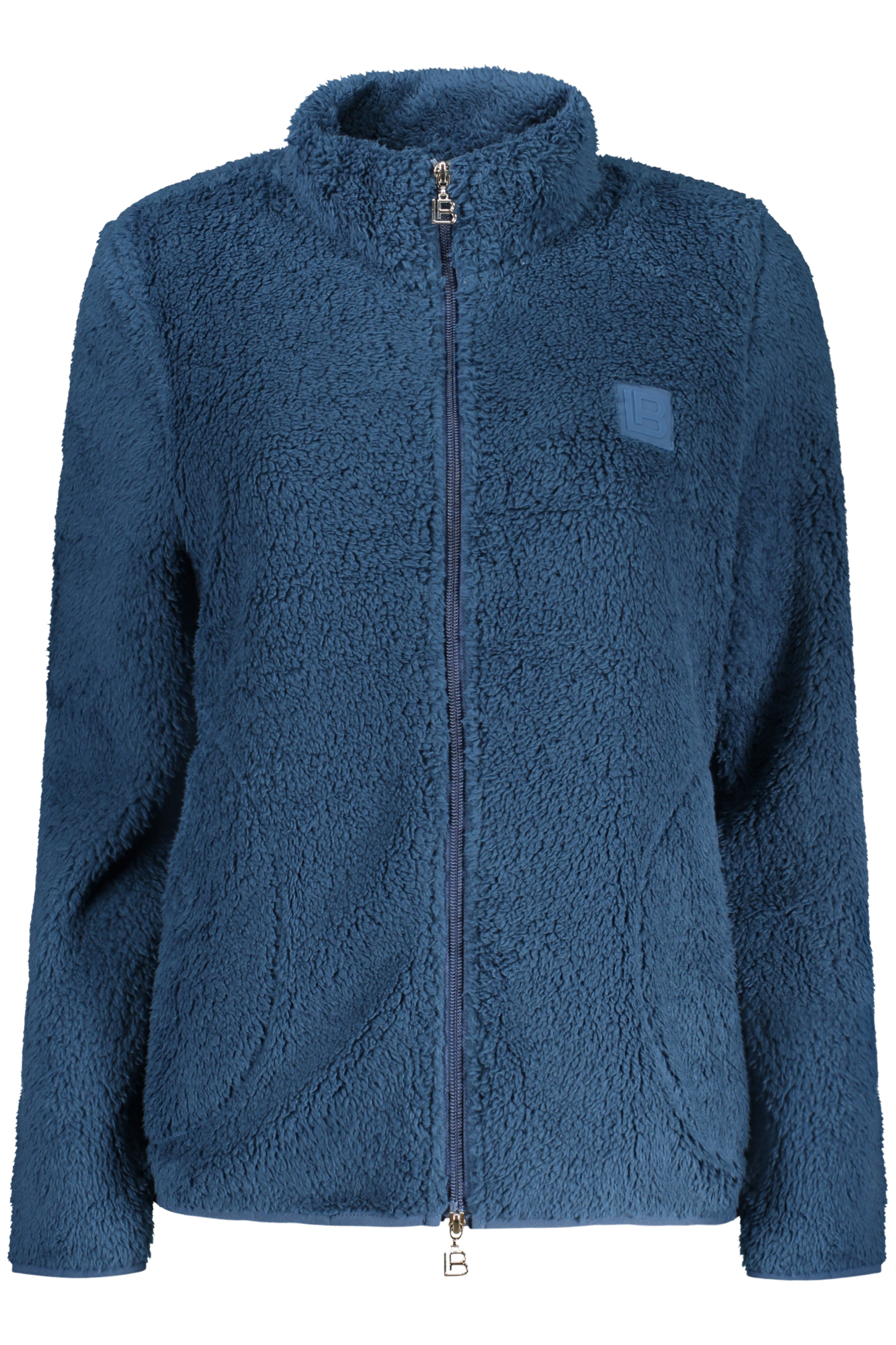LAURA BIAGIOTTI FELPA CON ZIP DONNA - Blu