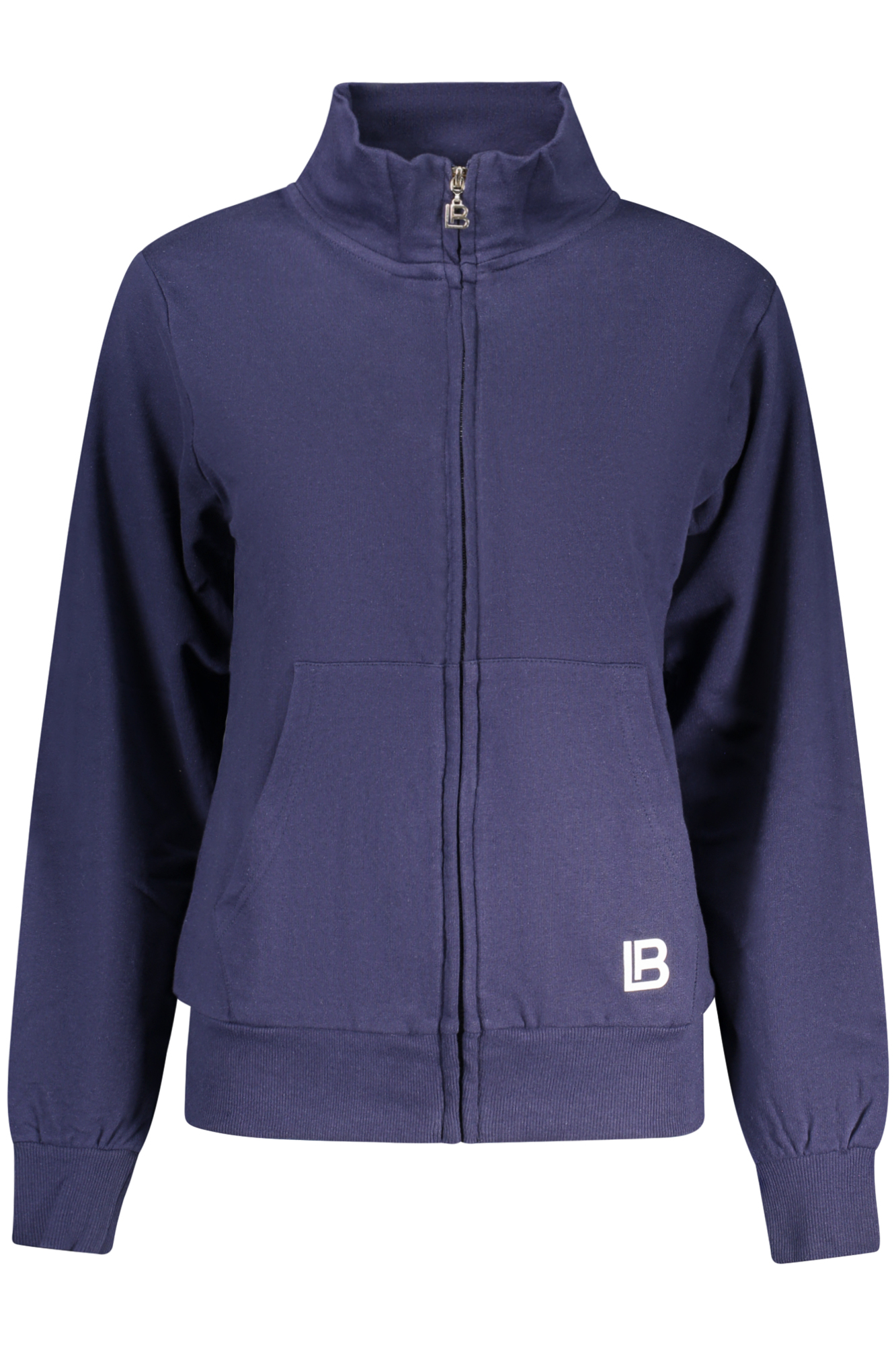 LAURA BIAGIOTTI FELPA CON ZIP DONNA - Blu