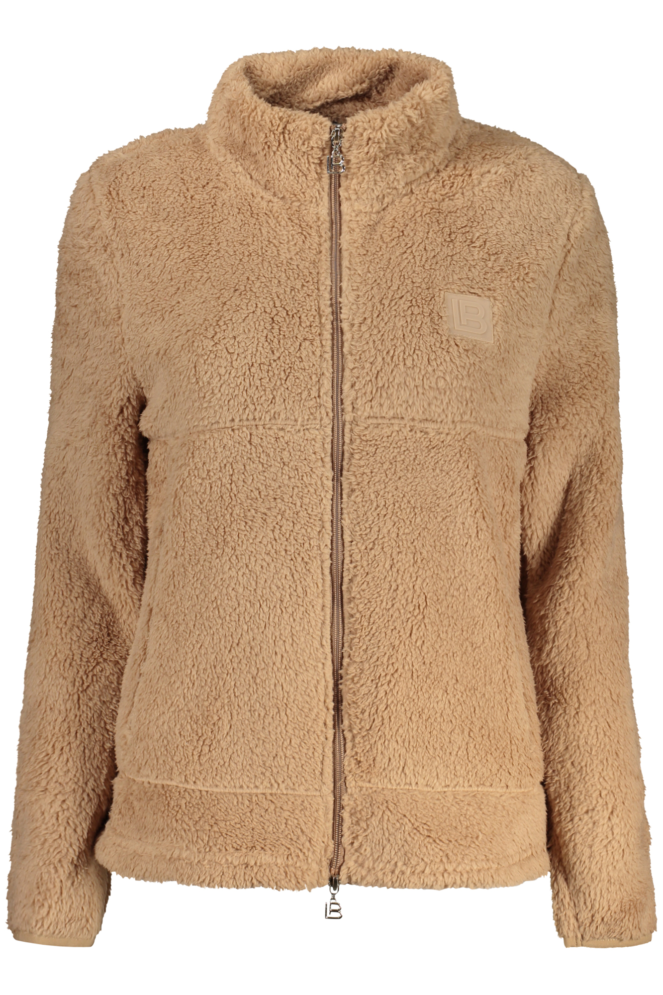 LAURA BIAGIOTTI FELPA CON ZIP DONNA - Marrone