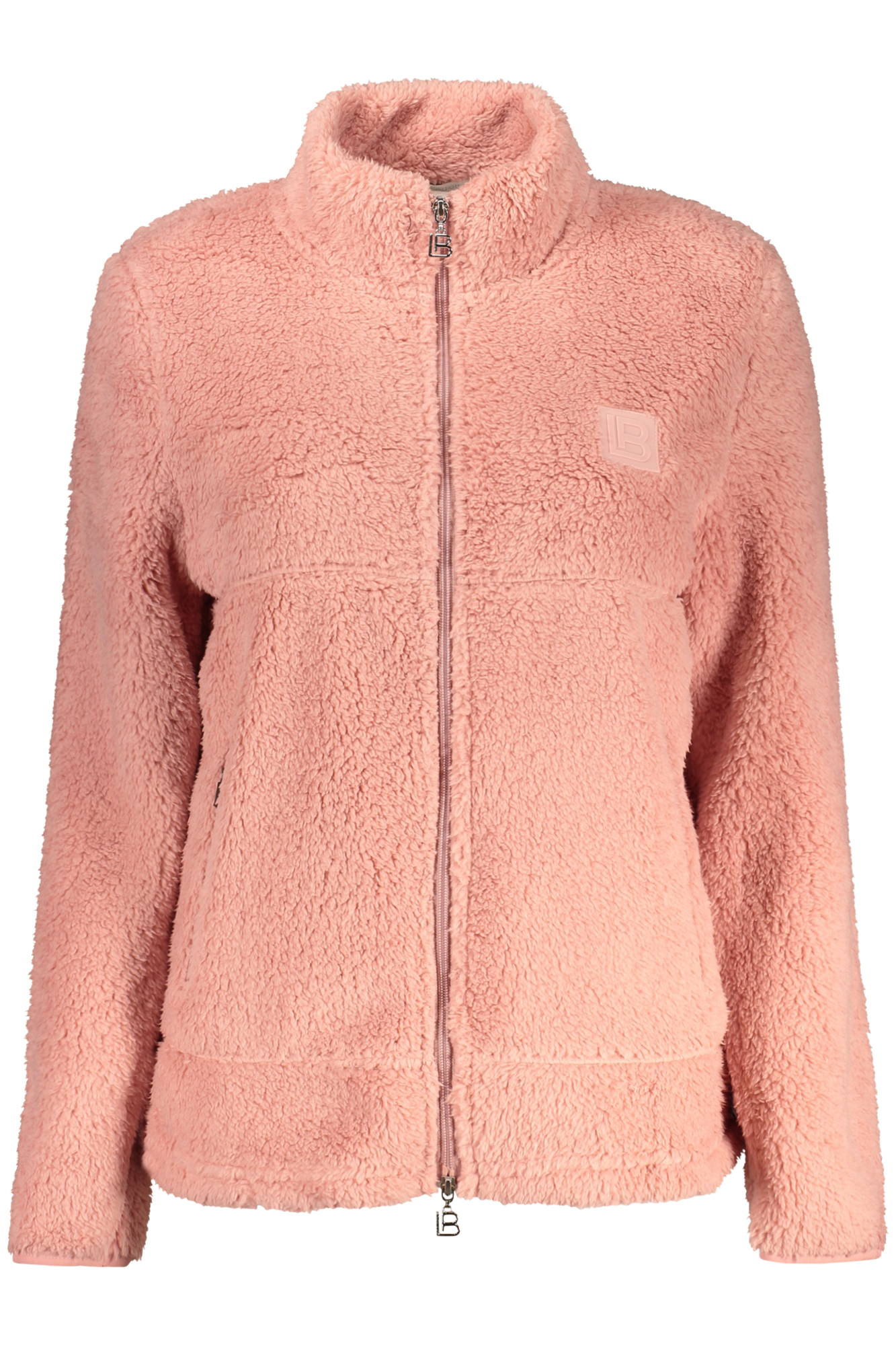 LAURA BIAGIOTTI FELPA CON ZIP DONNA - Rosa