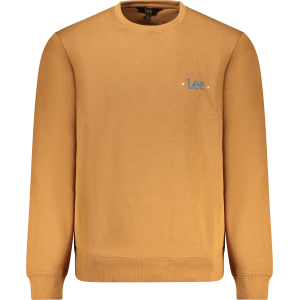LEE FELPA SENZA ZIP UOMO - Marrone