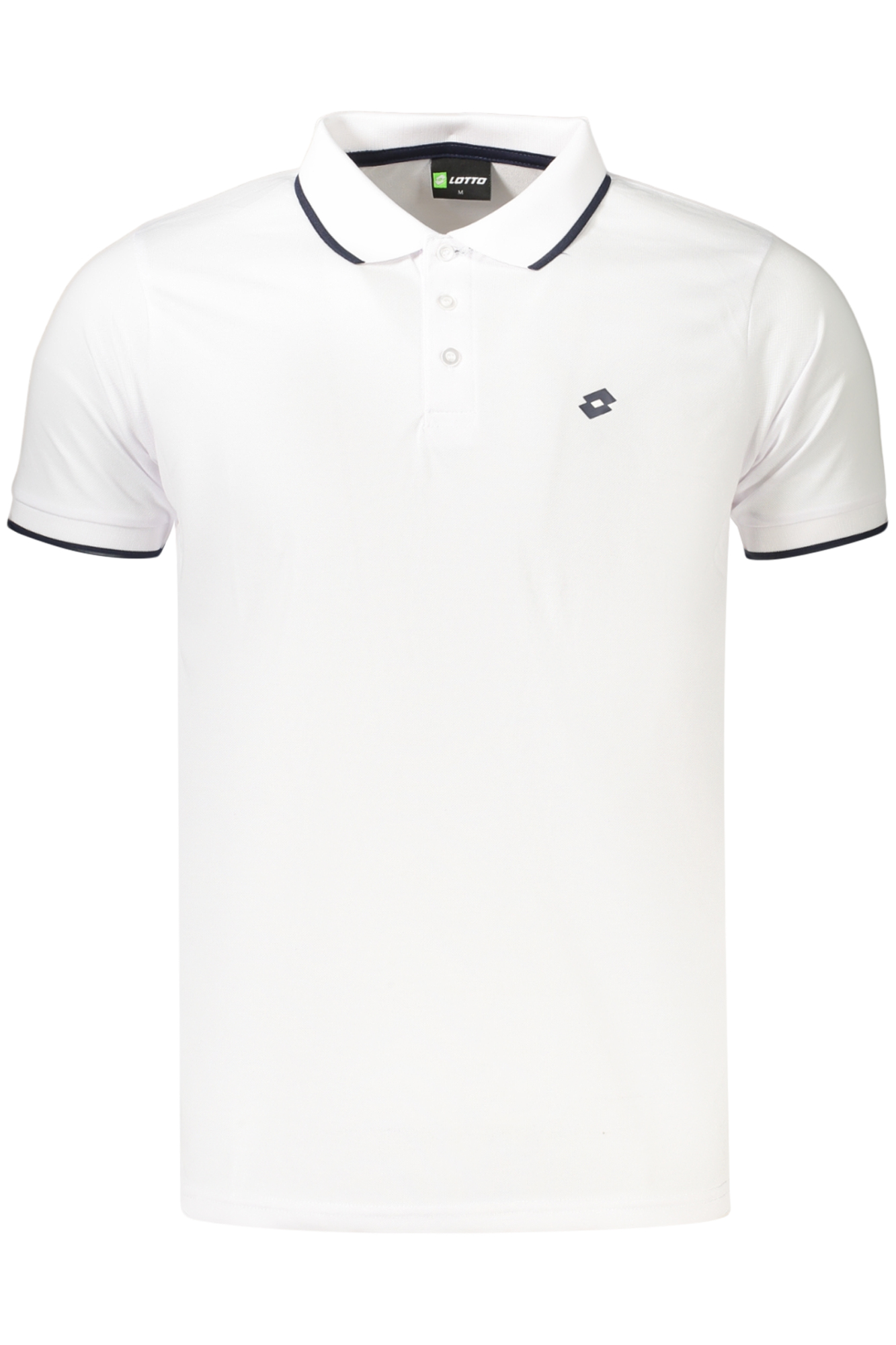 LOTTO POLO MANICHE CORTE UOMO - Bianco