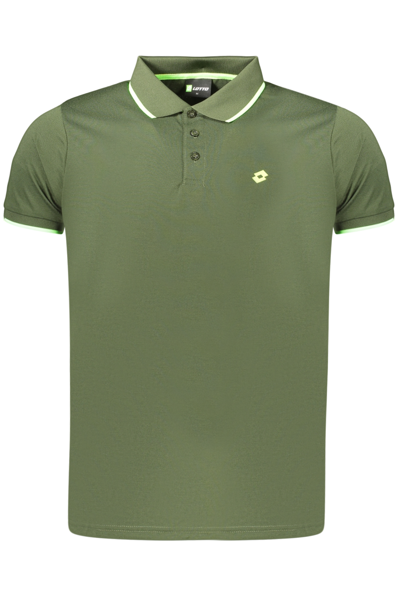 LOTTO POLO MANICHE CORTE UOMO - Verde