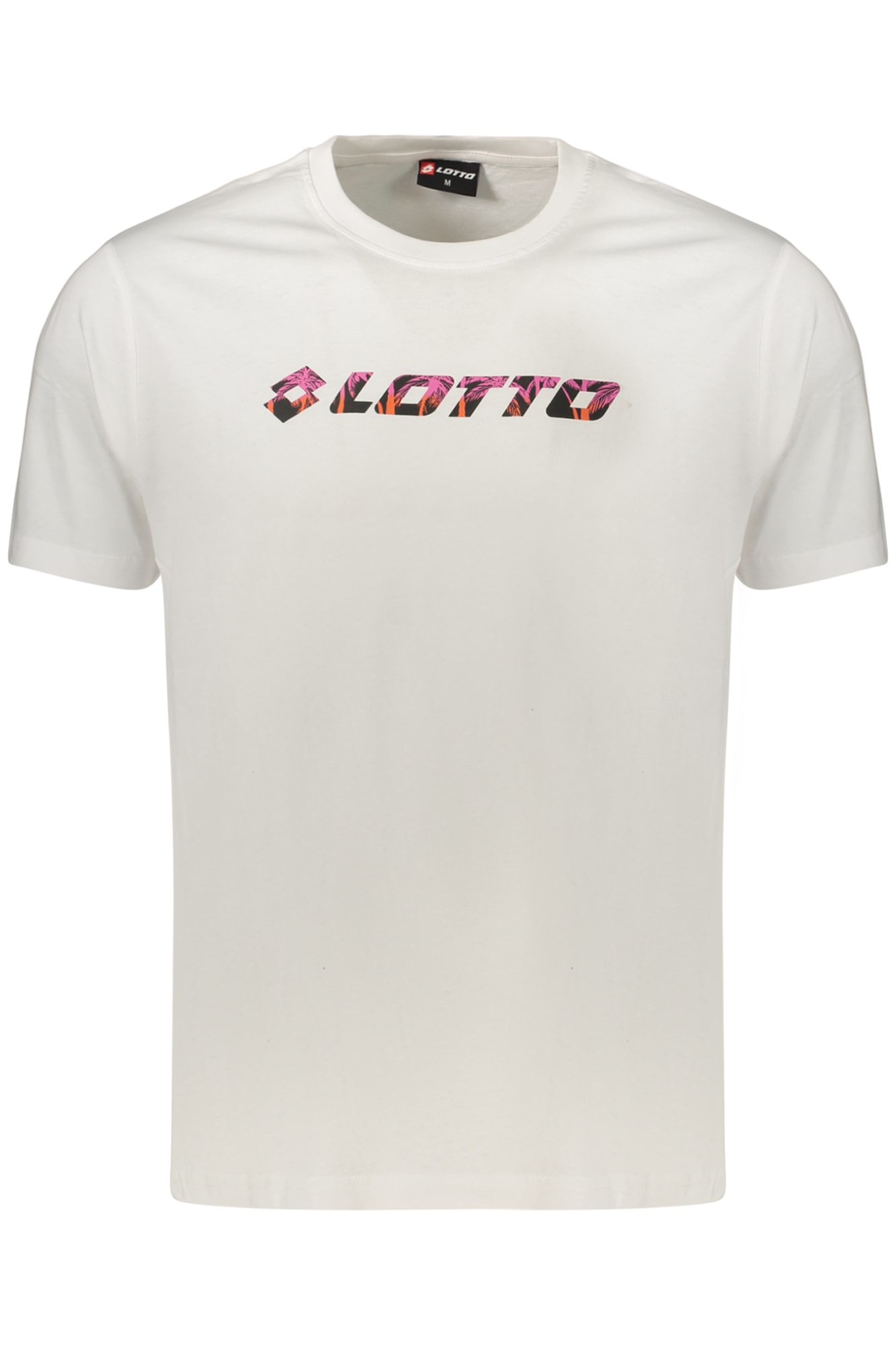 LOTTO T-SHIRT MANICHE CORTE UOMO - Bianco