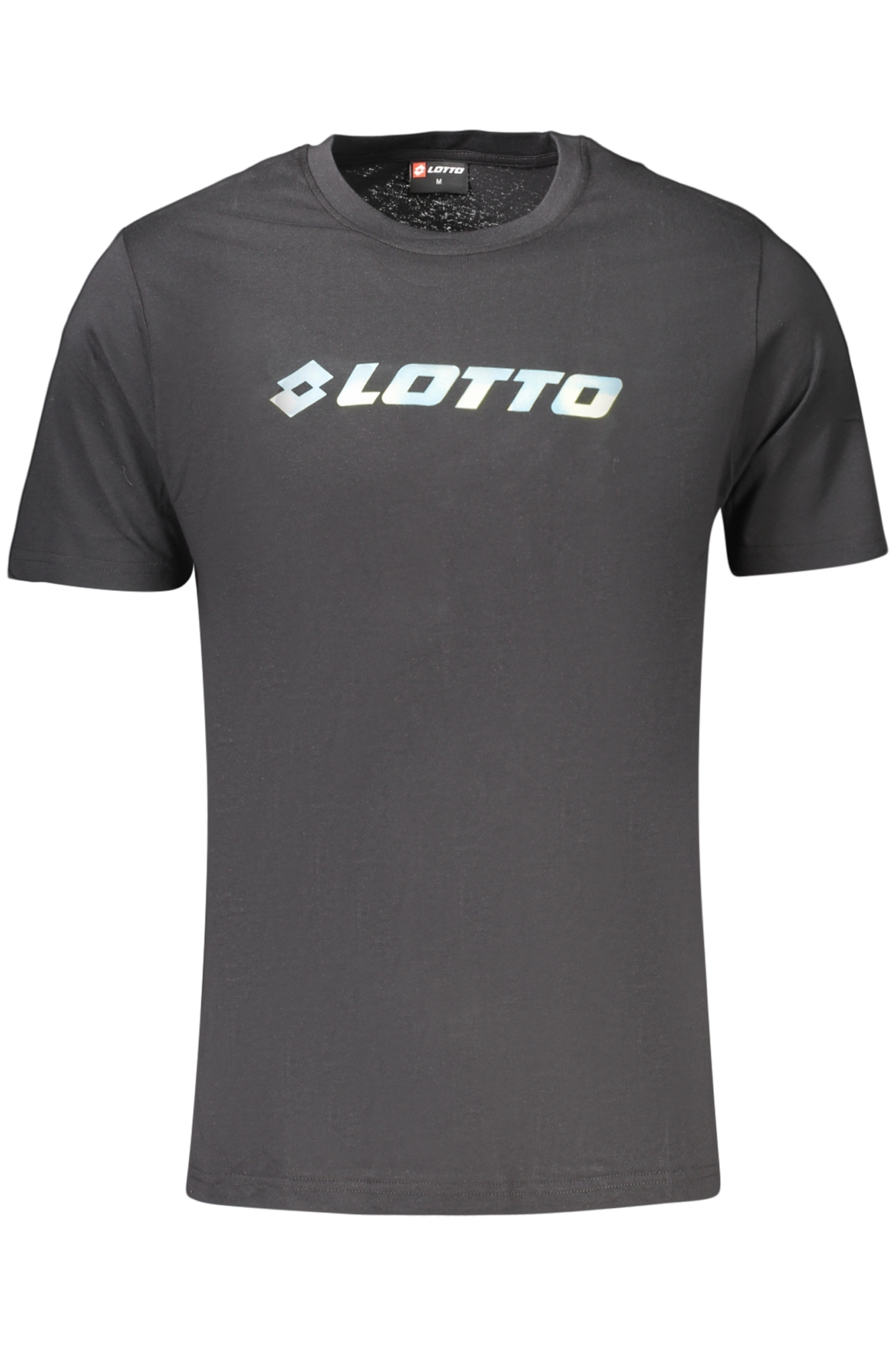 LOTTO T-SHIRT MANICHE CORTE UOMO - Nero